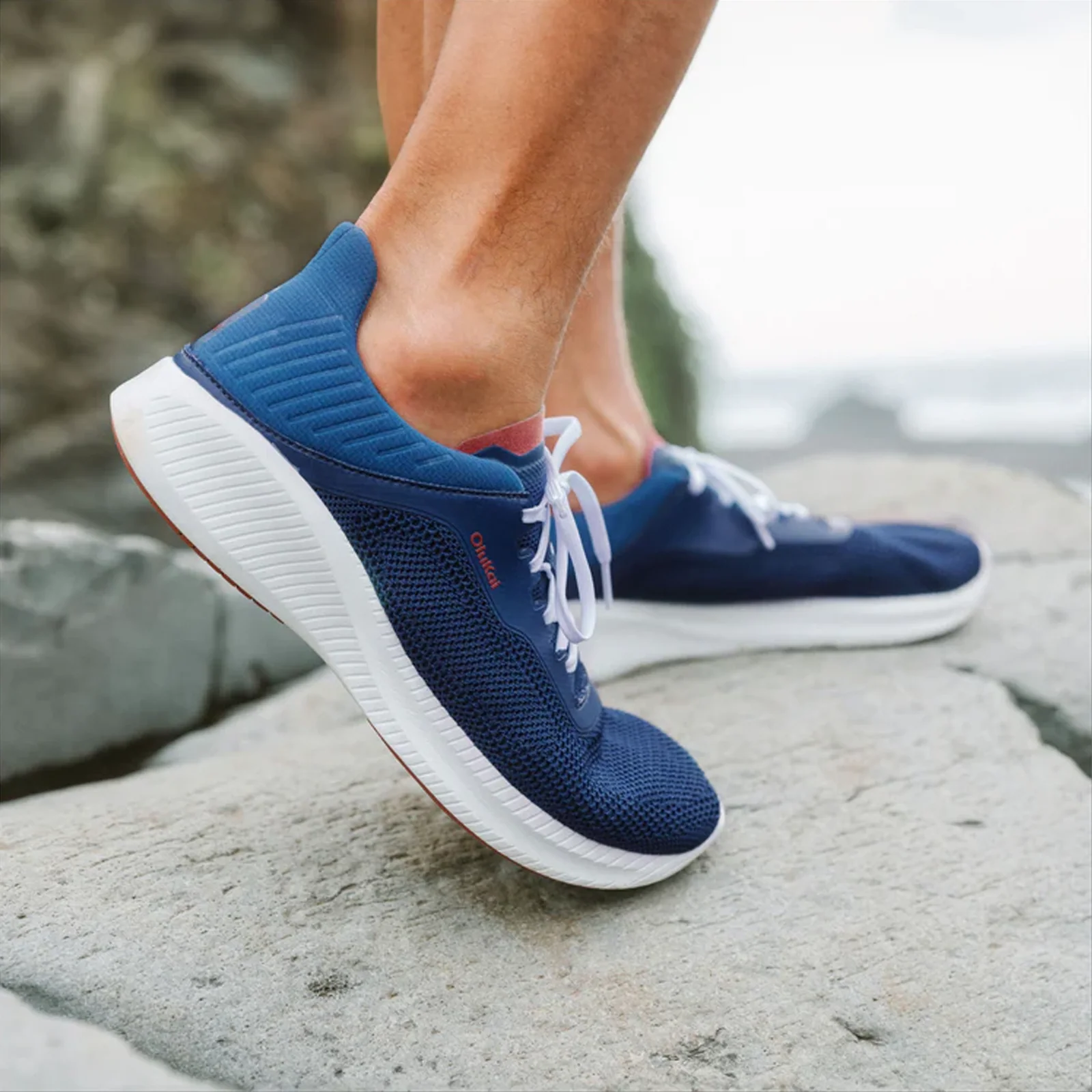 OluKai Island Hopper Lace Up (Men) - Deep Blue/Deep Blue - Image 7