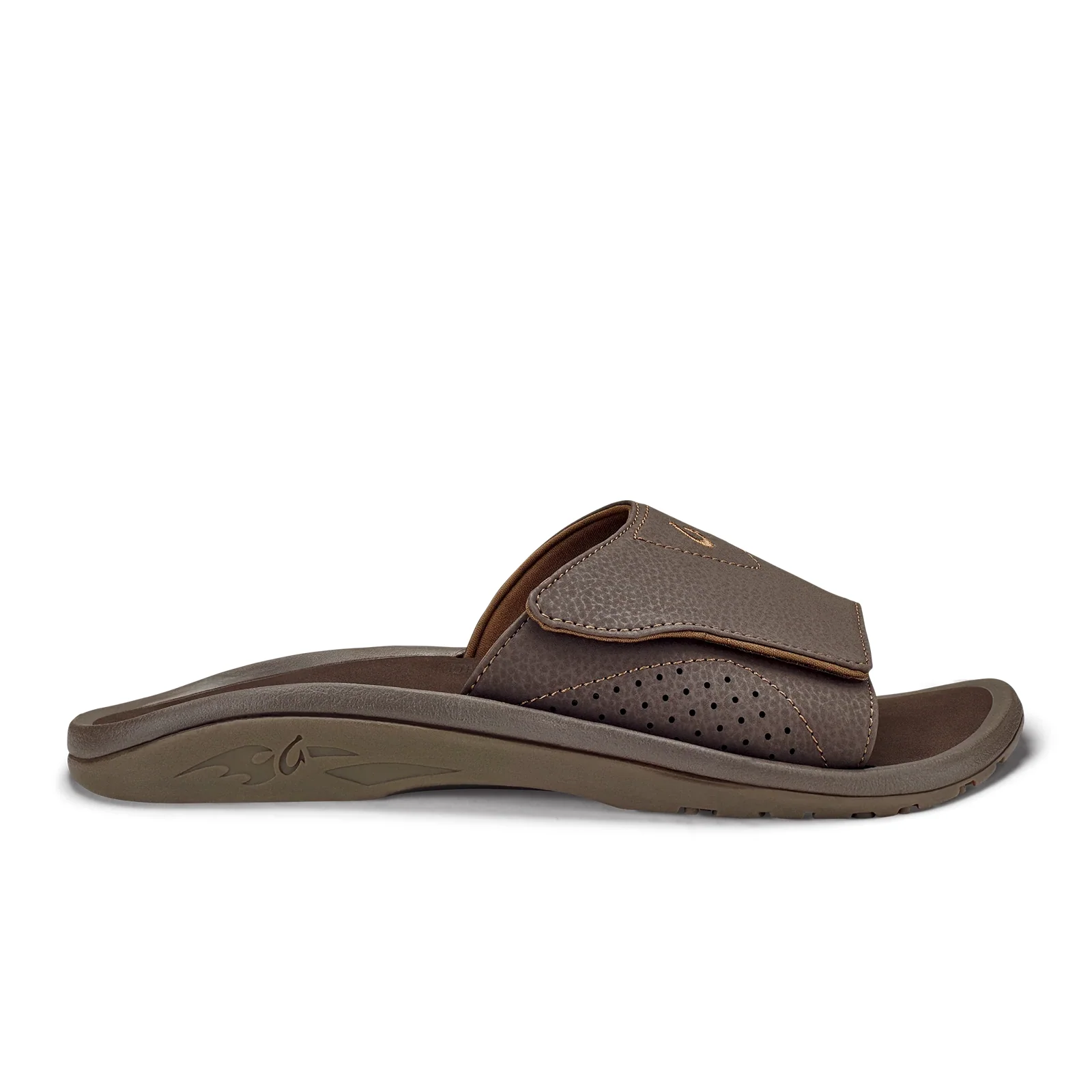 OluKai Nalu Slide Sandal (Men) - Dark Java/Dark Java