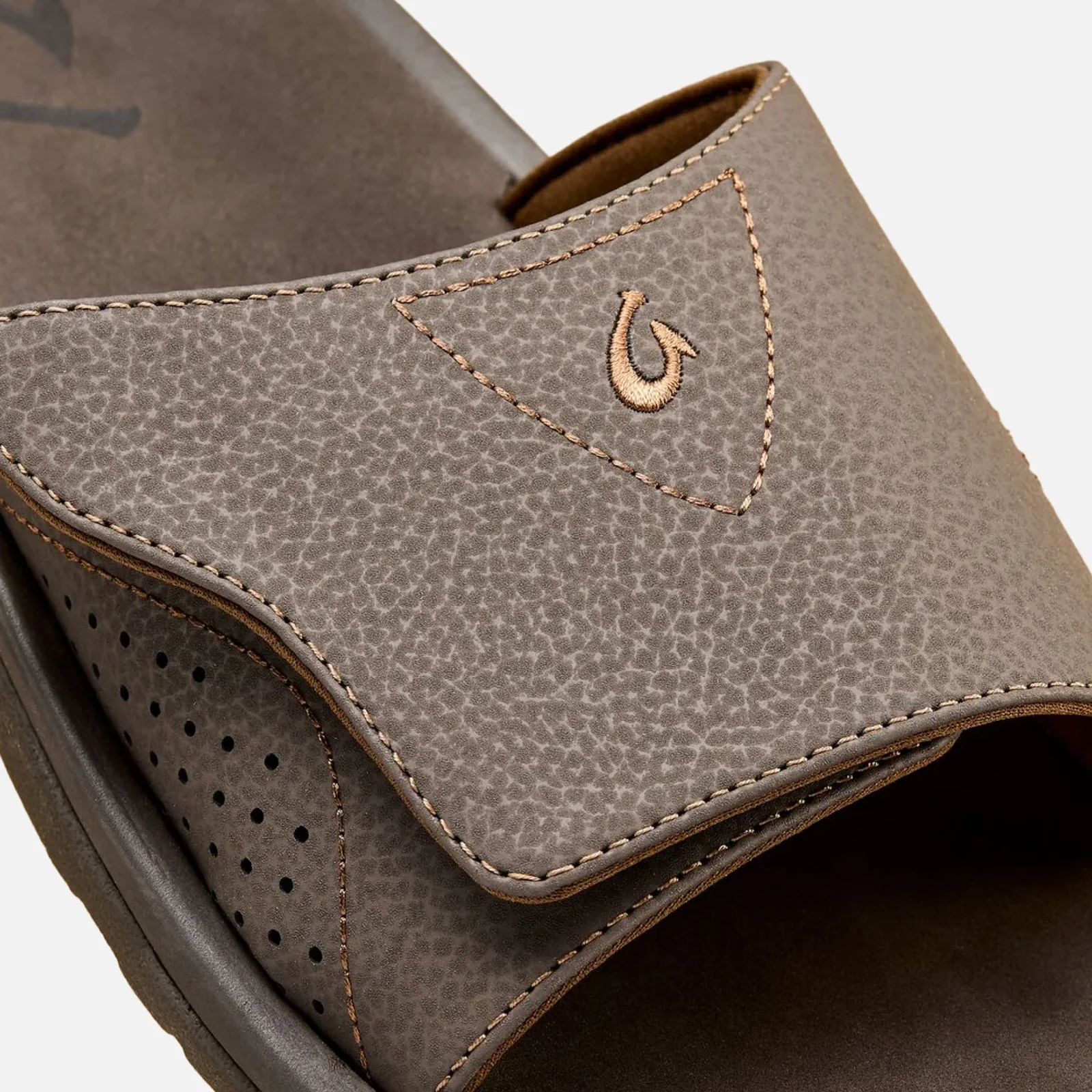 OluKai Nalu Slide Sandal (Men) - Dark Java/Dark Java - Image 4