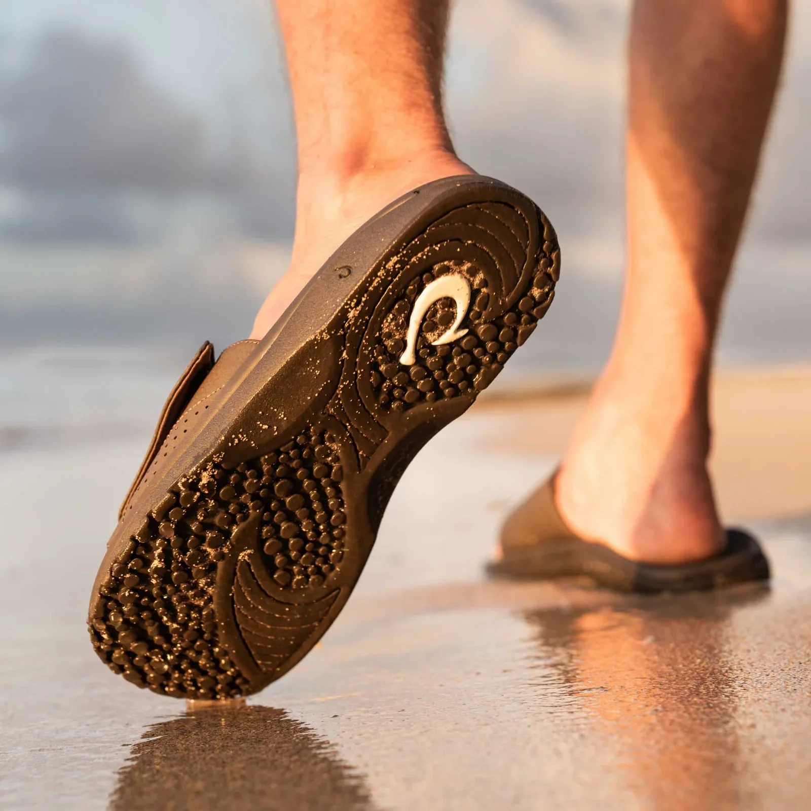 OluKai Nalu Slide Sandal (Men) - Dark Java/Dark Java - Image 5