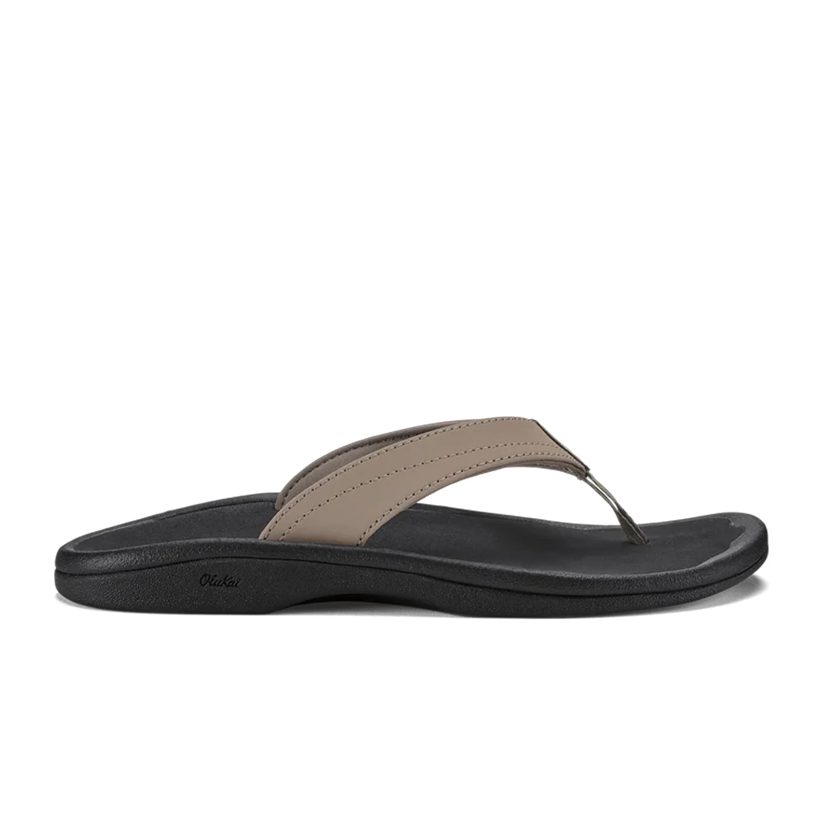 OluKai 'Ohana Sandal (Women) - Warm Taupe/Black