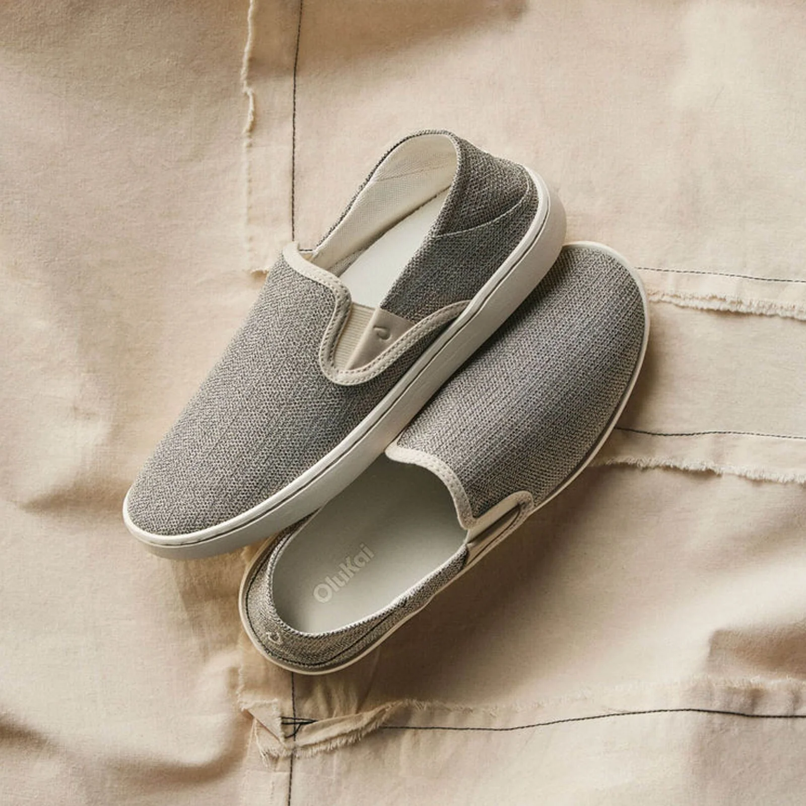 OluKai Pehuea II Slip On (Women) - Tapa/Tapa - Image 6