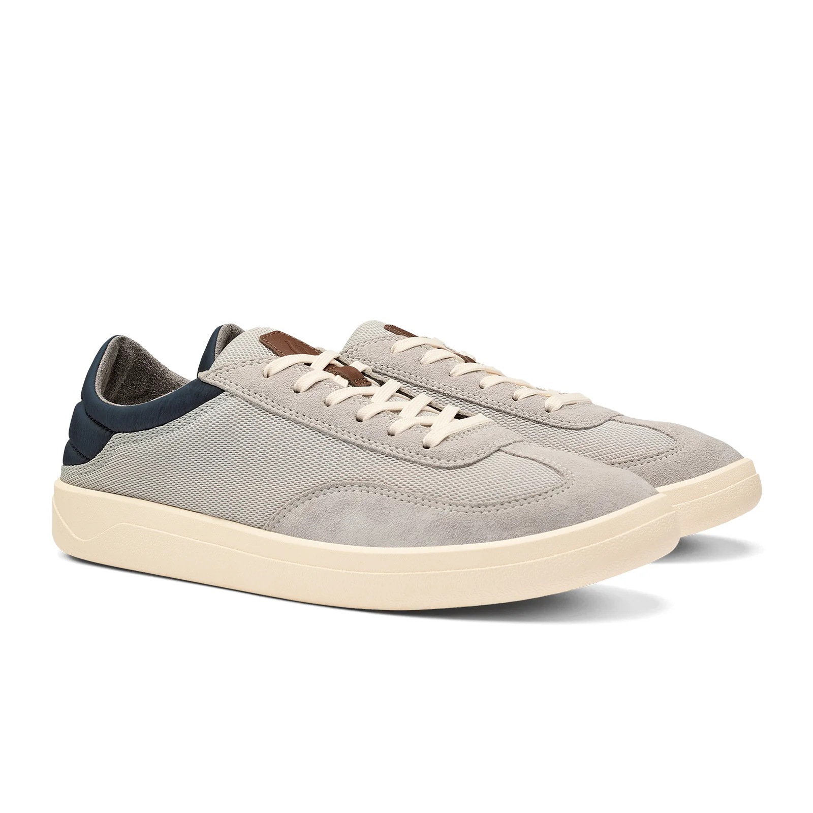 OluKai Punini Lace Up Sneaker (Men) - Vapor/Trench Blue - Image 5