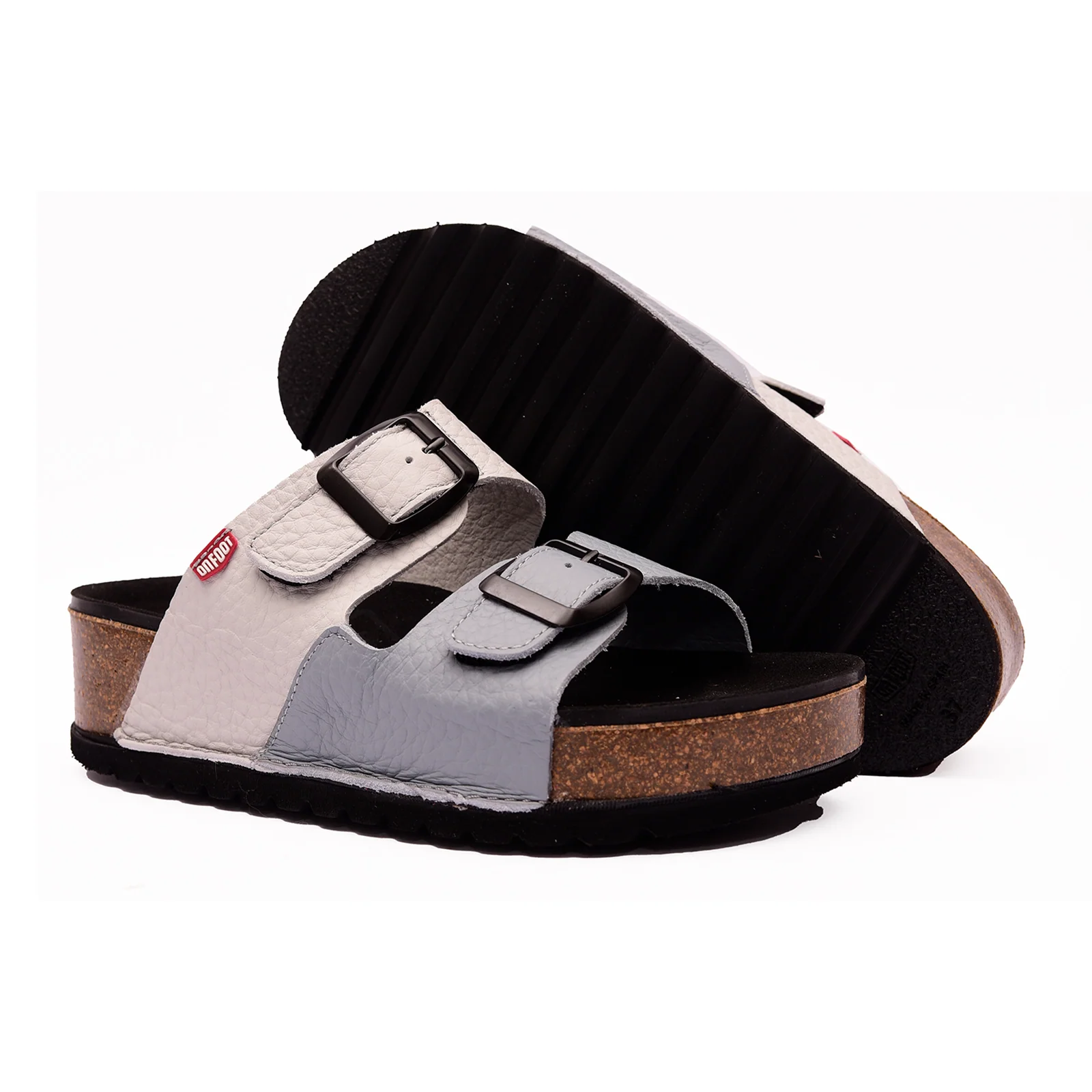 On Foot 1107 Naoshima Sandal (Women) - Nirvana Illusion/Grey - Image 4