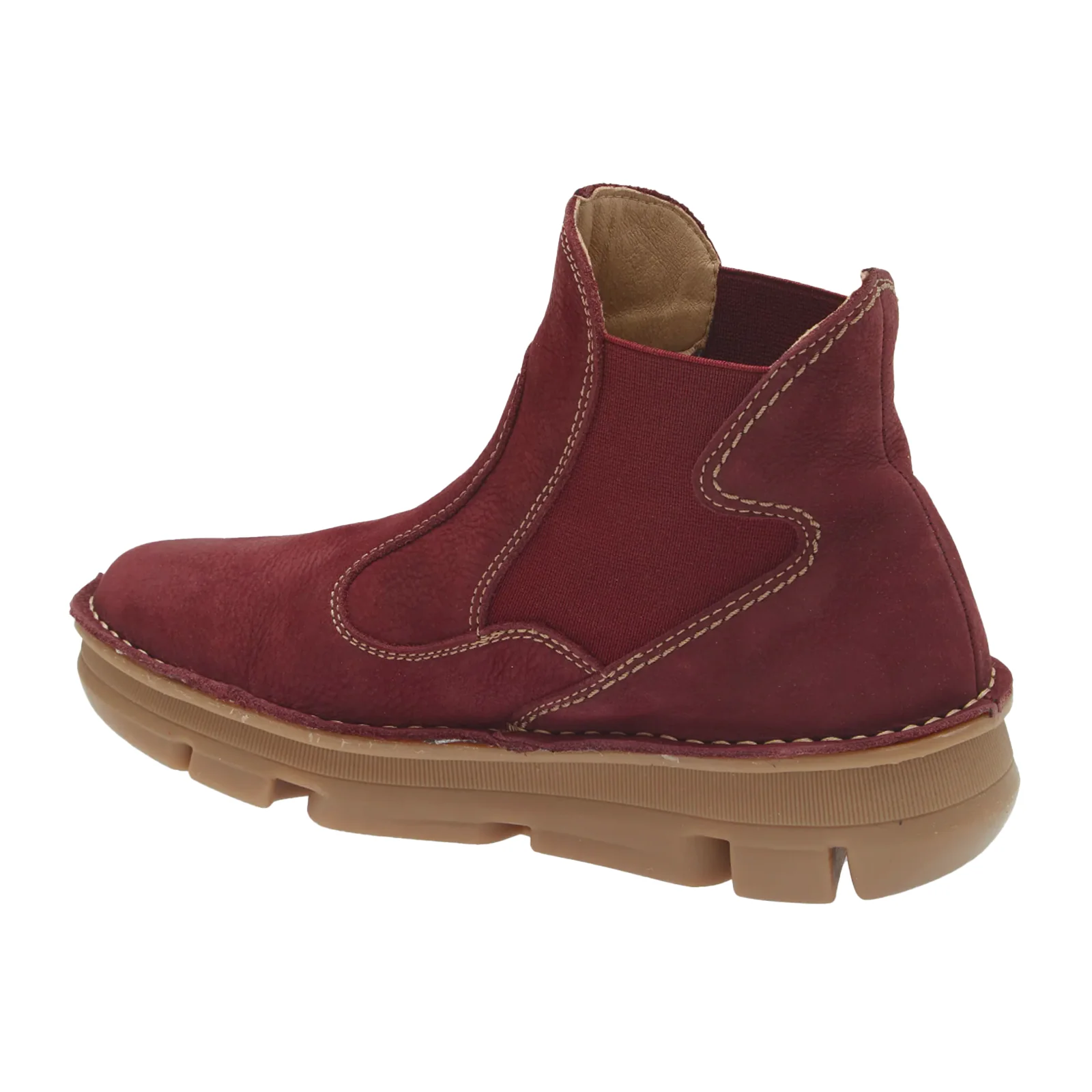 On Foot Touch Ankle Boot (Women) - Burdeos Nubuck - Image 3
