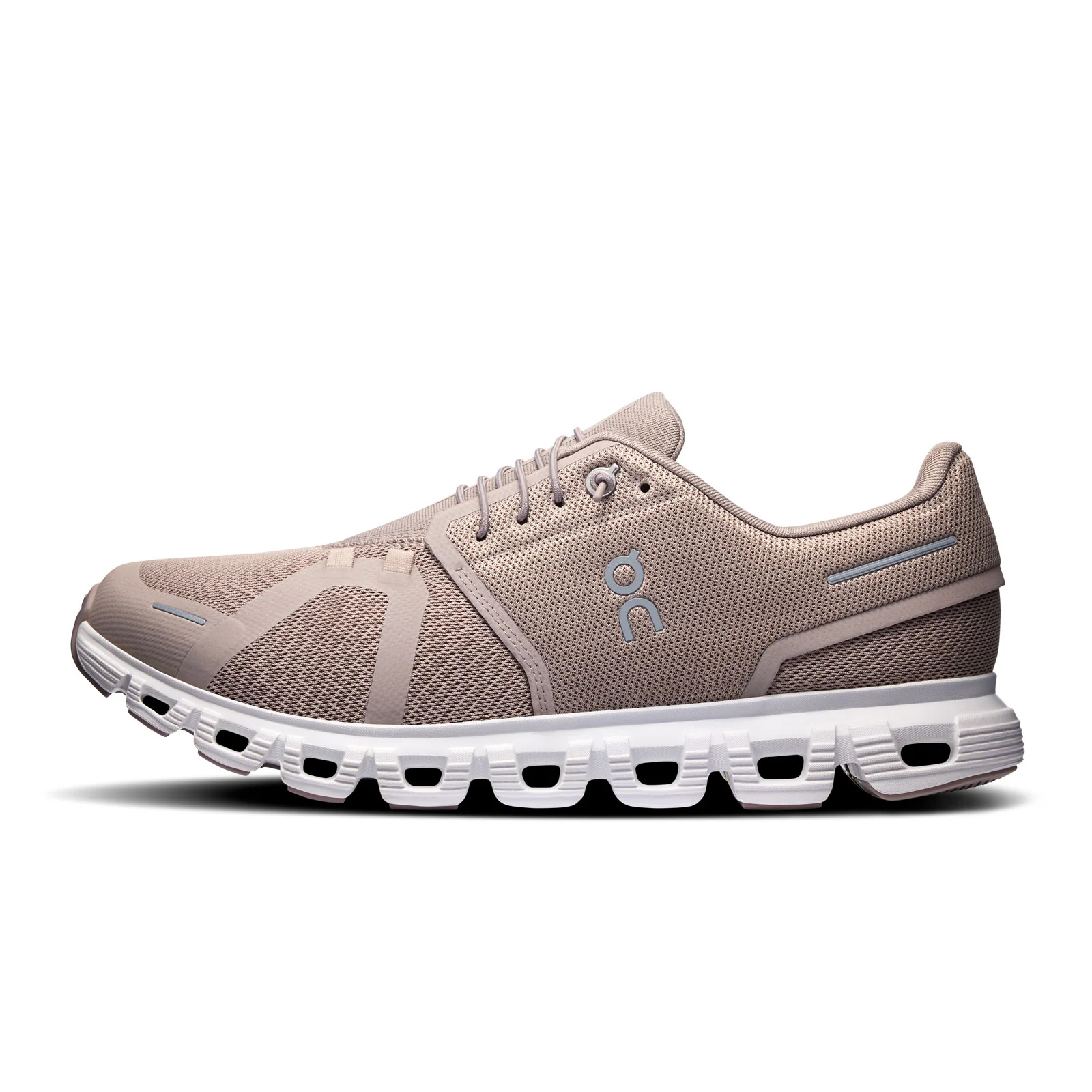 On Running Cloud 6 Running Shoe (Men) - Fog/White - Image 2