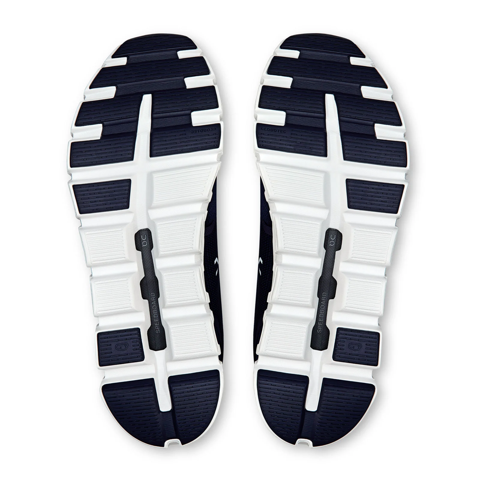 On Running Cloud 6 Running Shoe (Men) - Midnight/White - Image 6