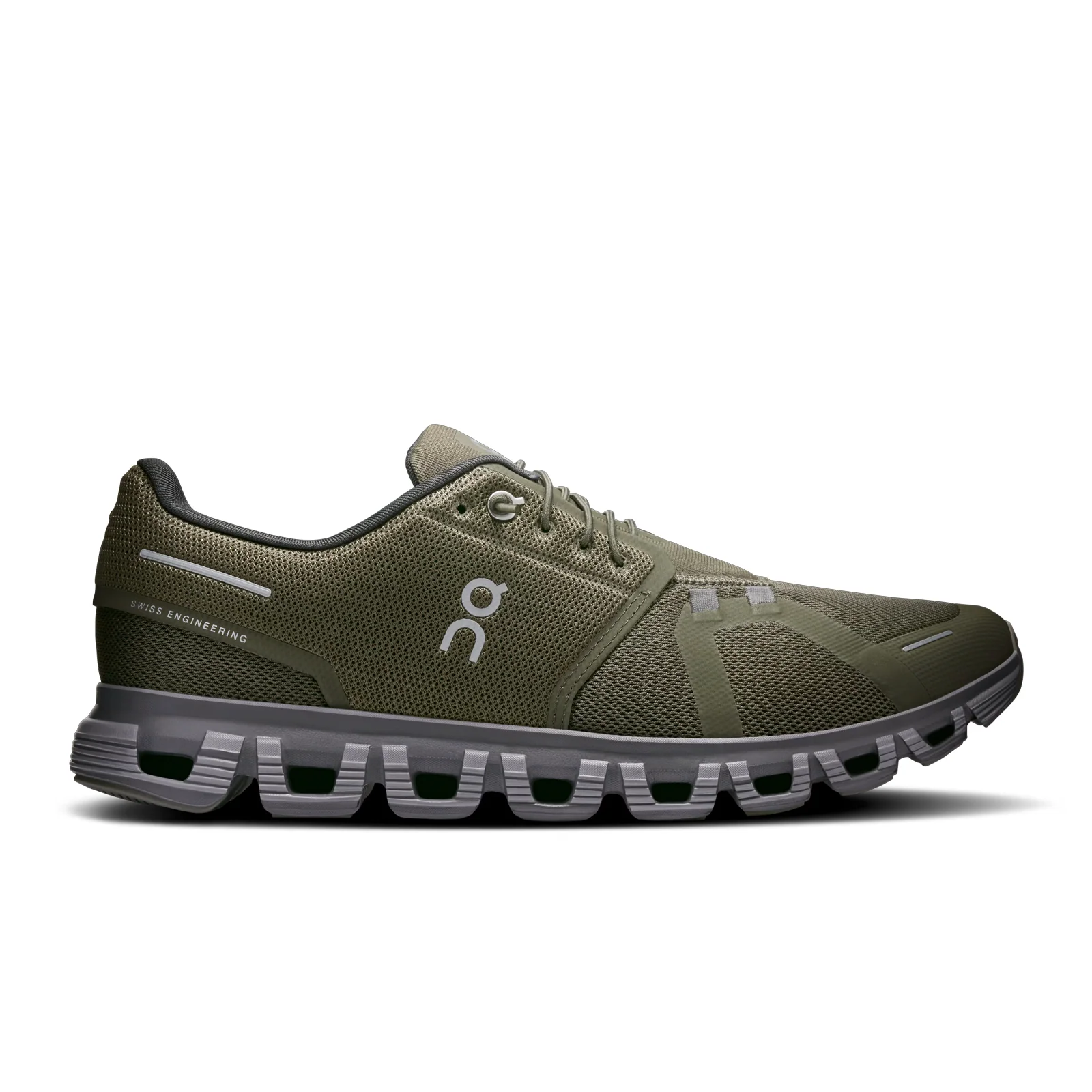 On Running Cloud 6 Running Shoe (Men) - Olive/Eclipse