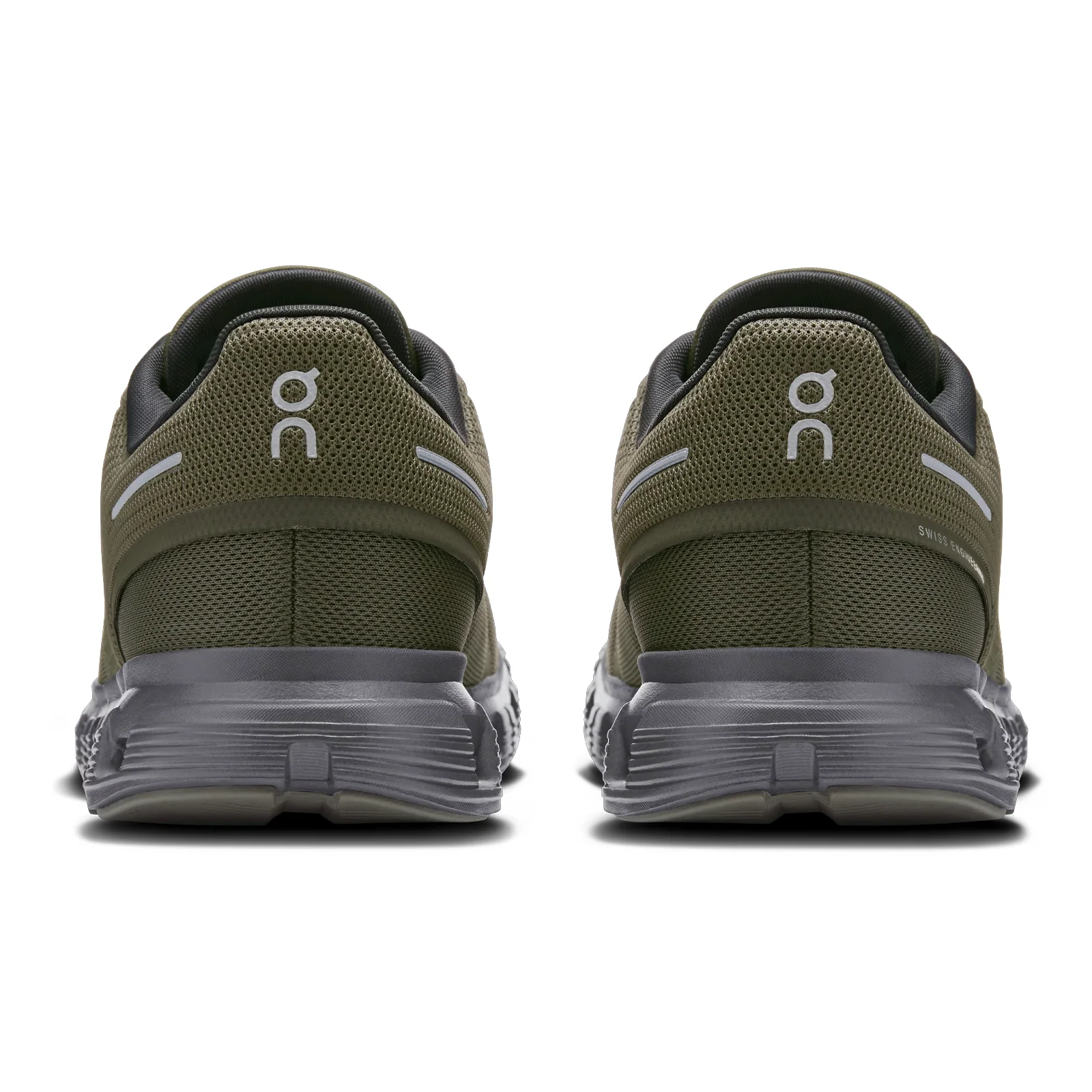 On Running Cloud 6 Running Shoe (Men) - Olive/Eclipse - Image 4