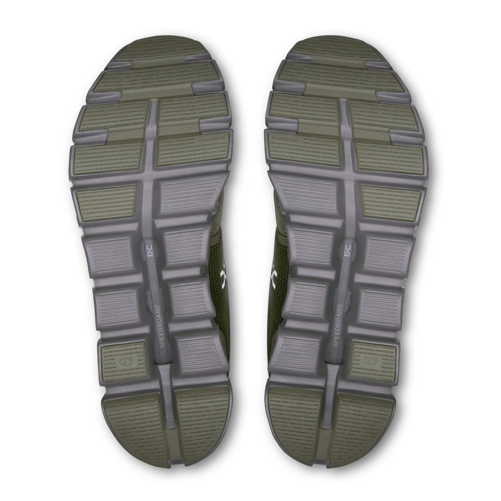 On Running Cloud 6 Running Shoe (Men) - Olive/Eclipse - Image 6