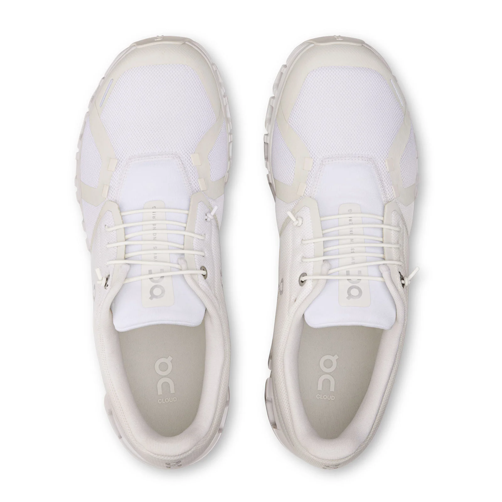 On Running Cloud 6 Running Shoe (Men) - White/White - Image 4