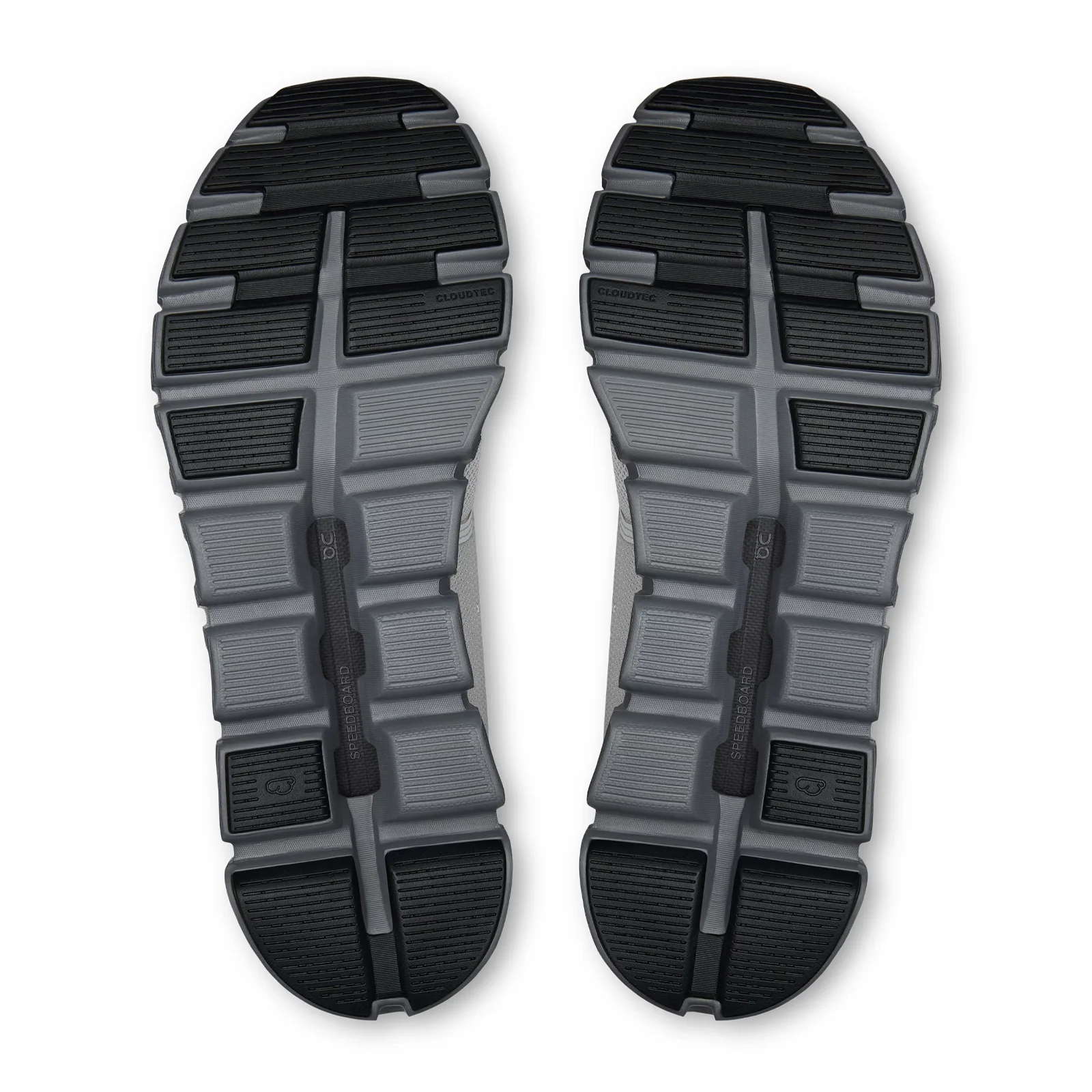 On Running Cloud 6 Running Shoe (Men) - Wolf/Rock - Image 6
