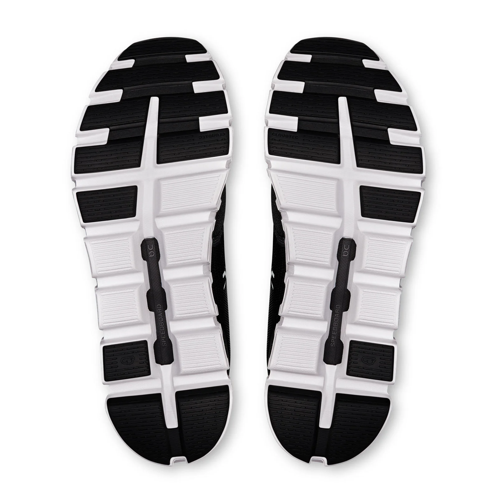 On Running Cloud 6 Running Shoe (Women) - Black/White - Image 6
