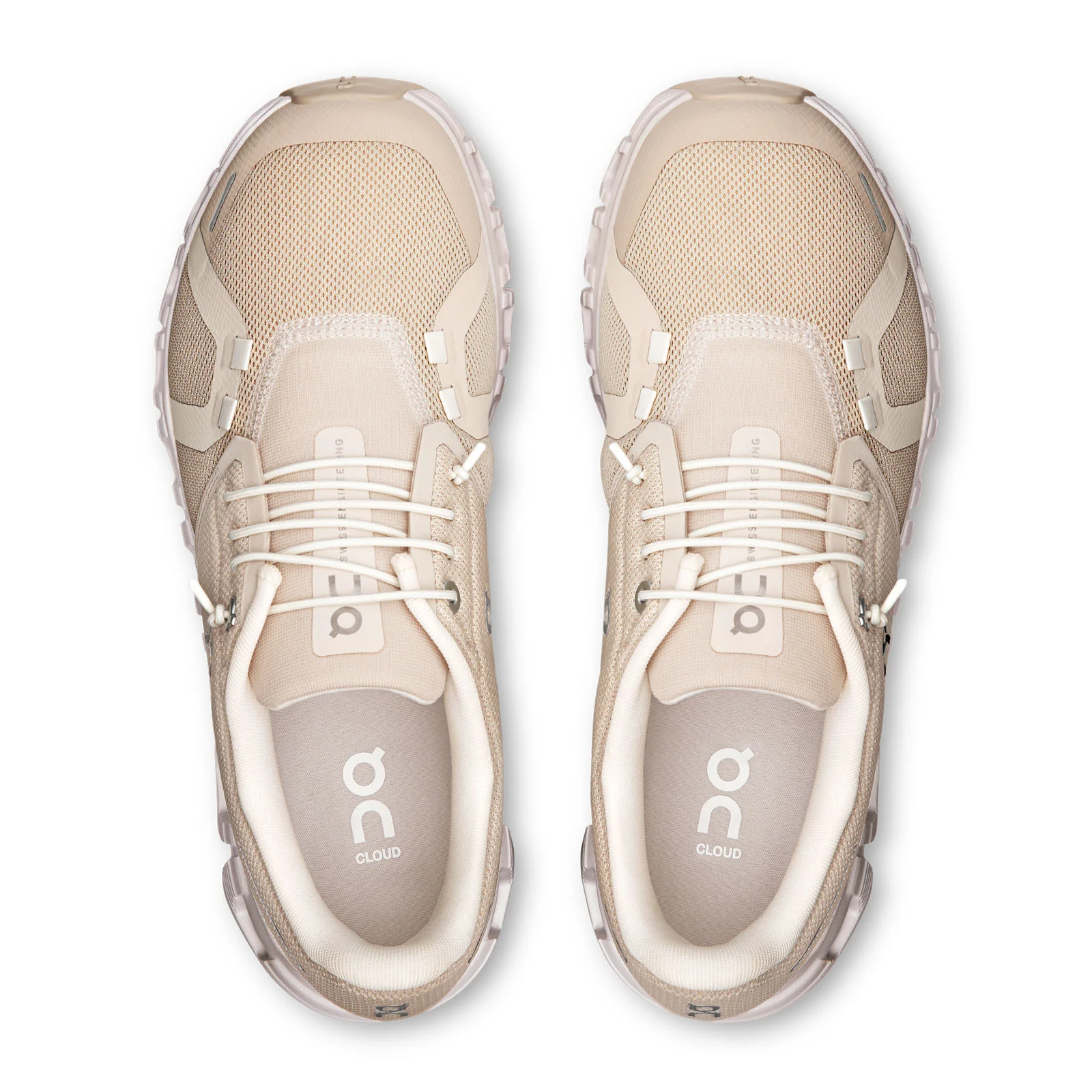 On Running Cloud 6 Running Shoe (Women) - Pearl/White - Image 3