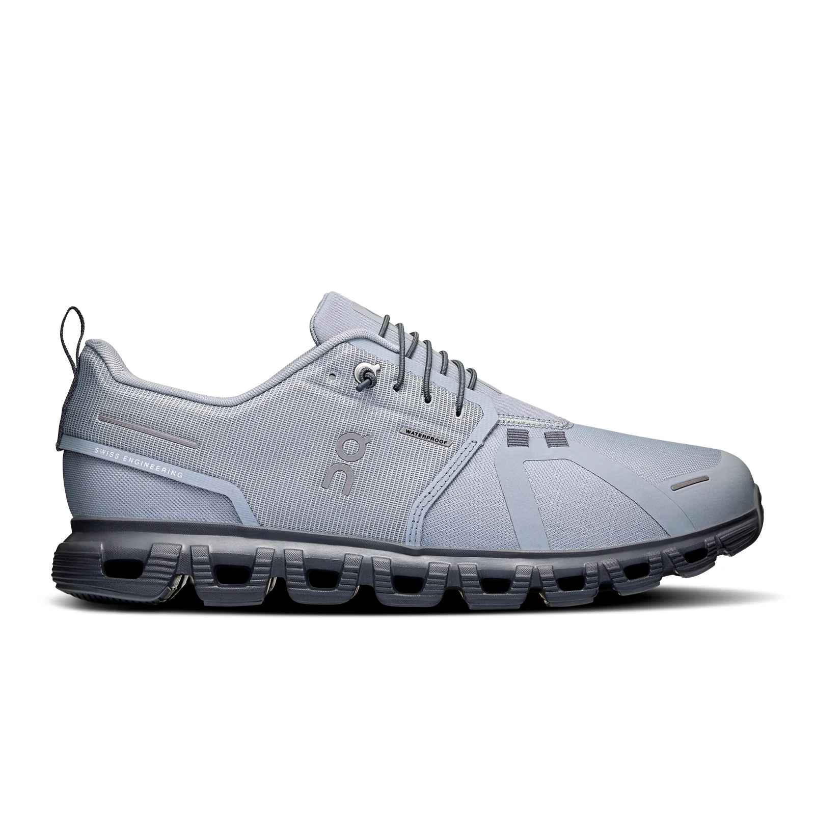 On Running Cloud 6 Waterproof Running Shoe (Men) - Alloy/Wolf