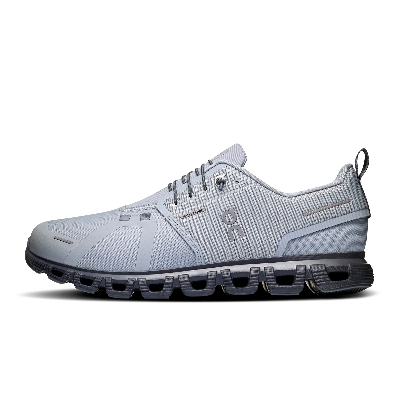 On Running Cloud 6 Waterproof Running Shoe (Men) - Alloy/Wolf - Image 2