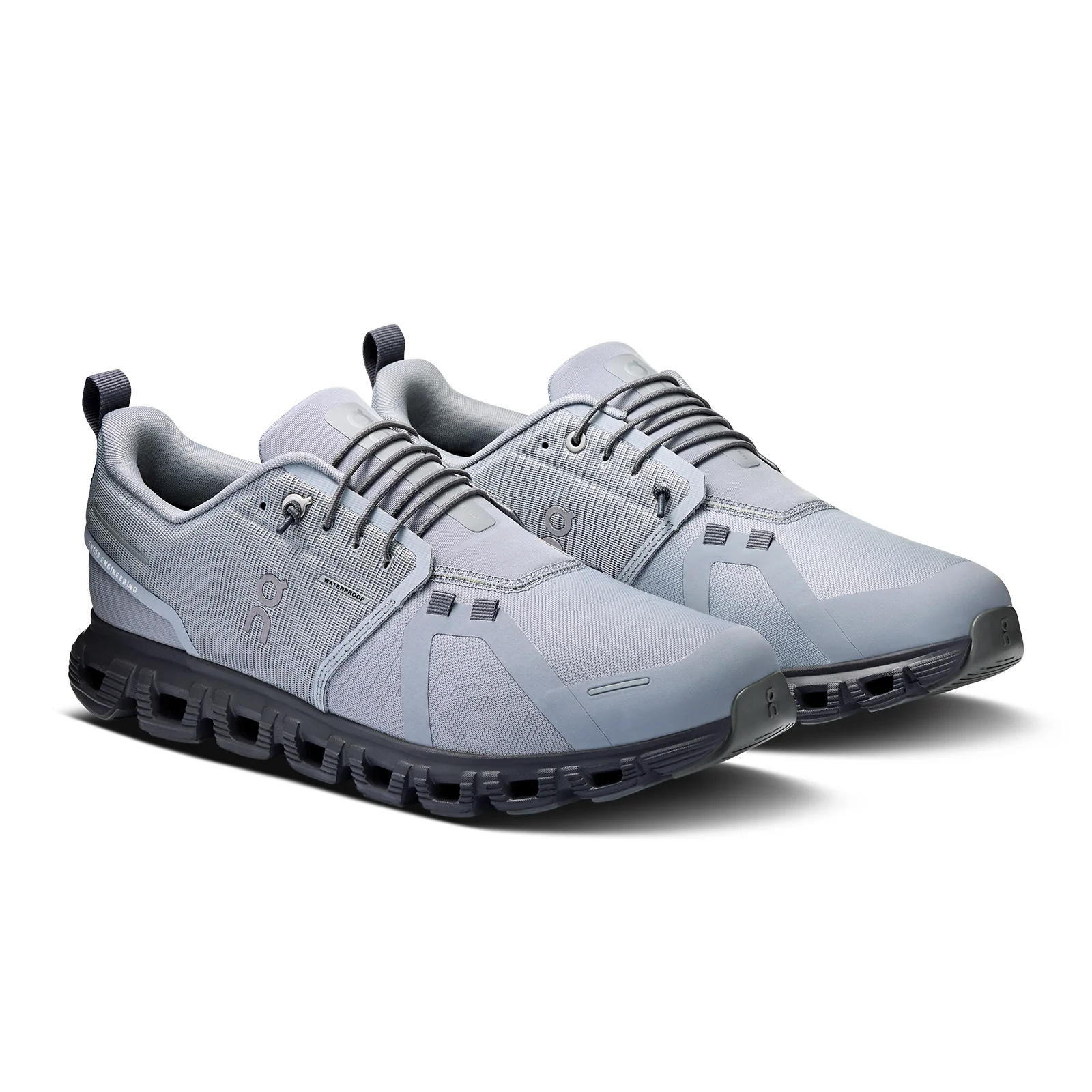 On Running Cloud 6 Waterproof Running Shoe (Men) - Alloy/Wolf - Image 3
