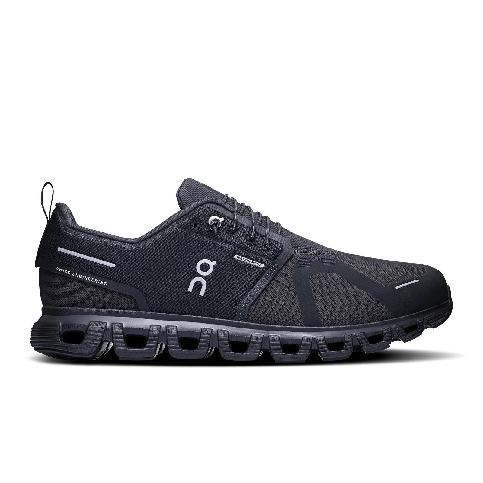 On Running Cloud 6 Waterproof Running Shoe (Men) - Black/Black
