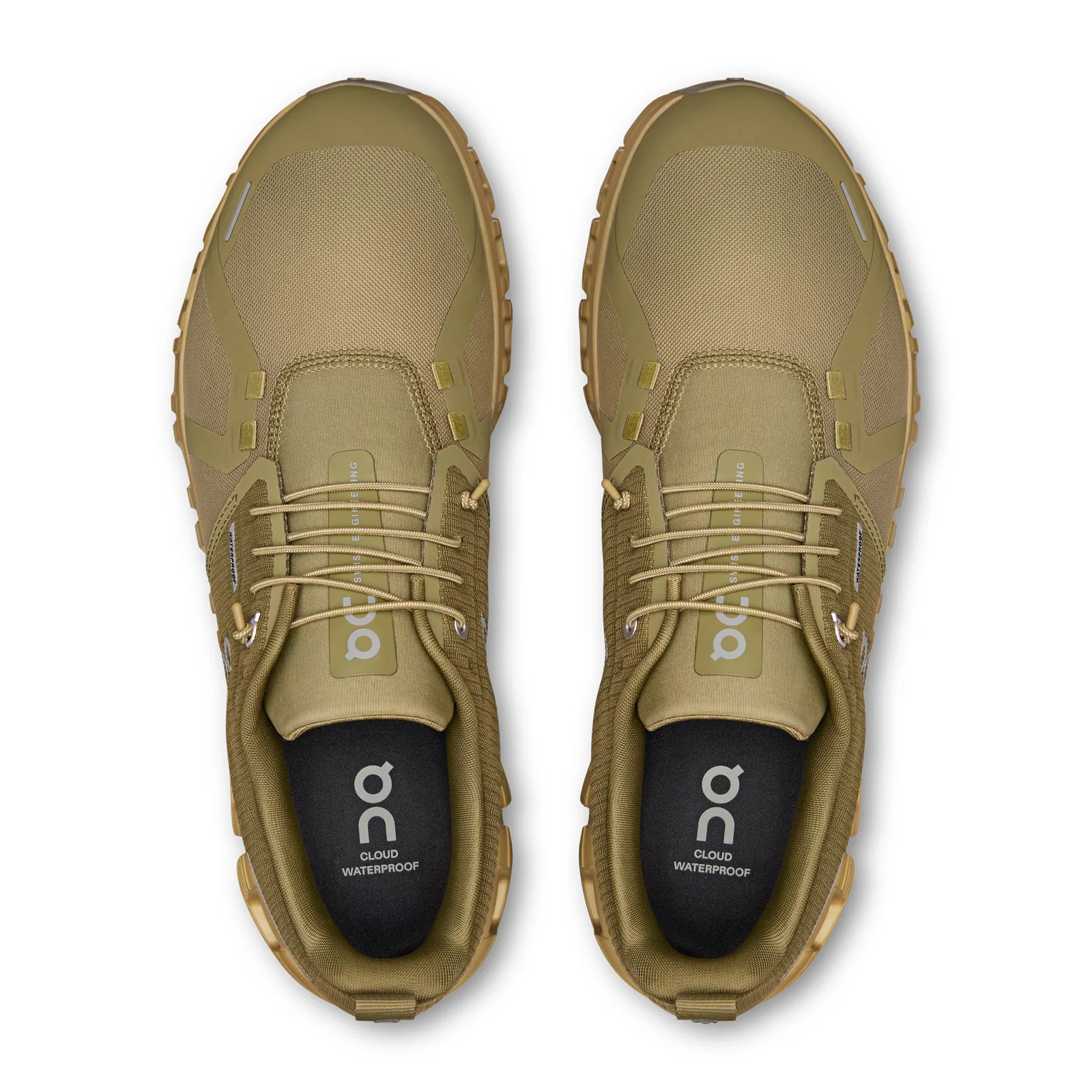 On Running Cloud 6 Waterproof Running Shoe (Men) - Olive/Safari - Image 5