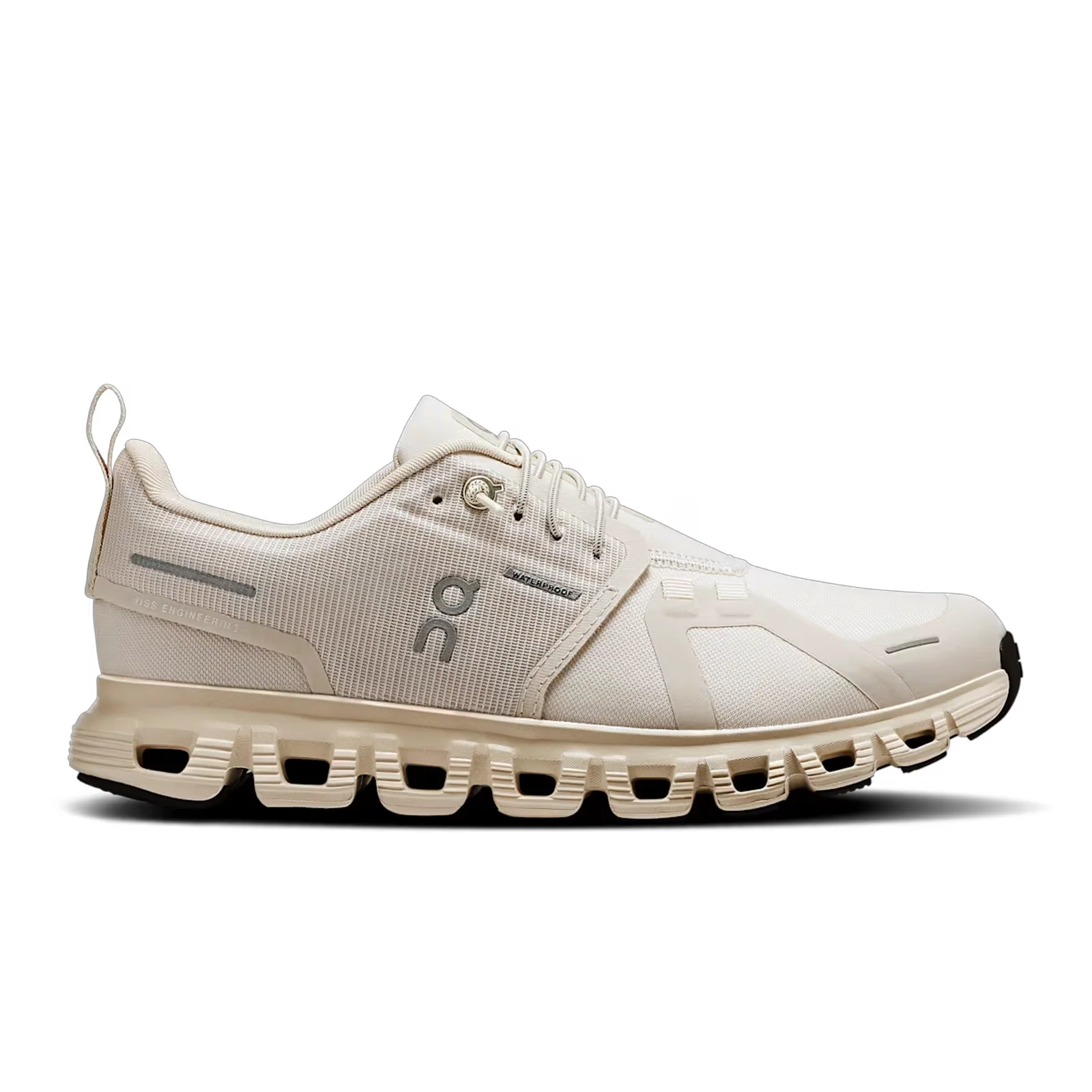 On Running Cloud 6 Waterproof Running Shoe (Women) - Pearl/Cream