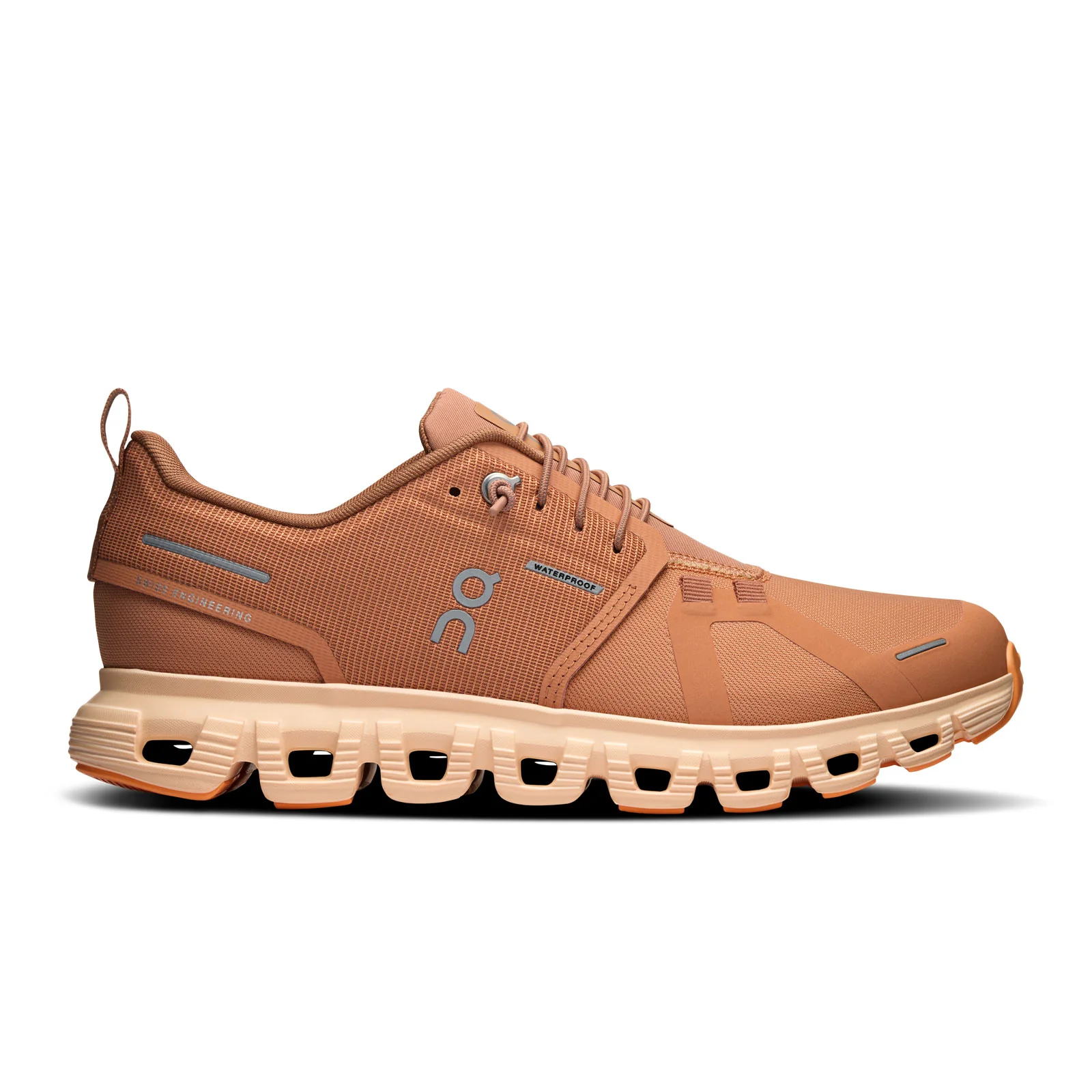 On Running Cloud 6 Waterproof Running Shoe (Women) - Sandstone/Blonde