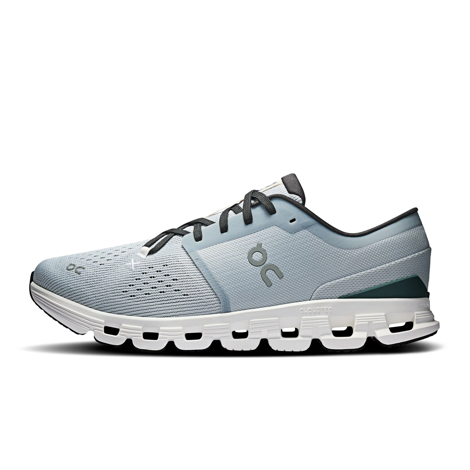 On Running Cloud X 4 Running Shoe (Men) - Glacier/Stone - Image 2