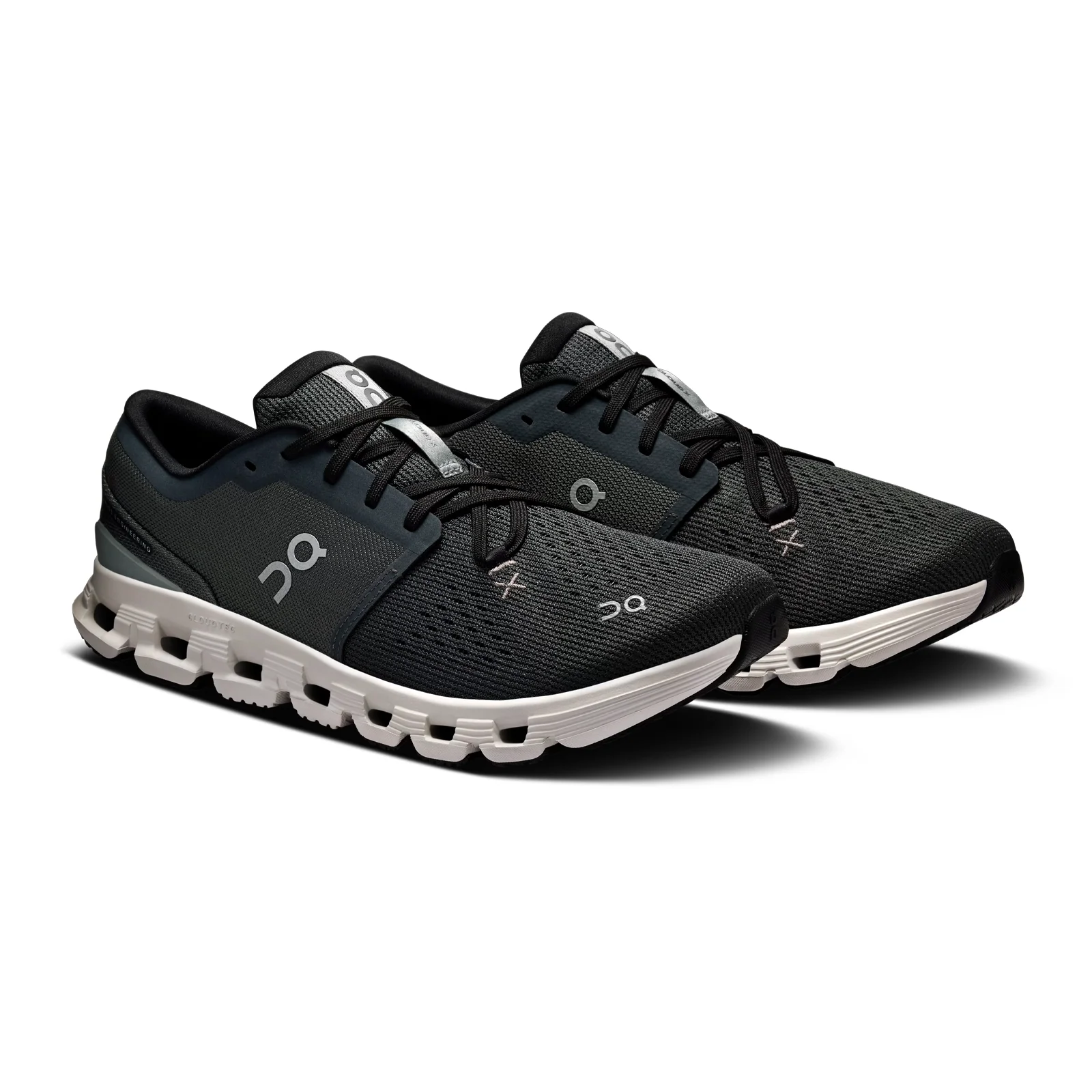 On Running Cloud X 4 Running Shoe (Men) - Shadow/Apollo - Image 3