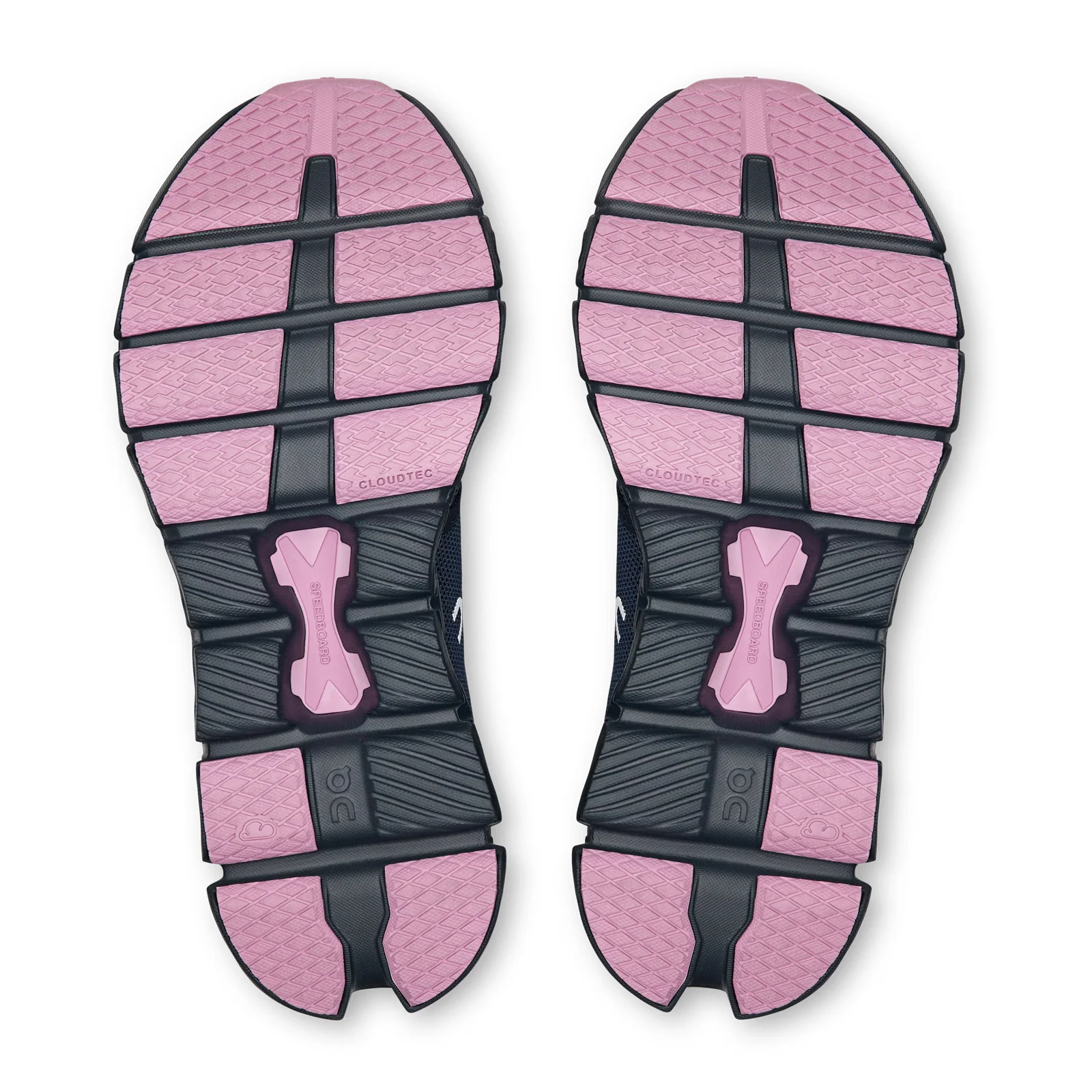 On Running Cloud X 4 Running Shoe (Women) - Navy/Sakura - Image 4