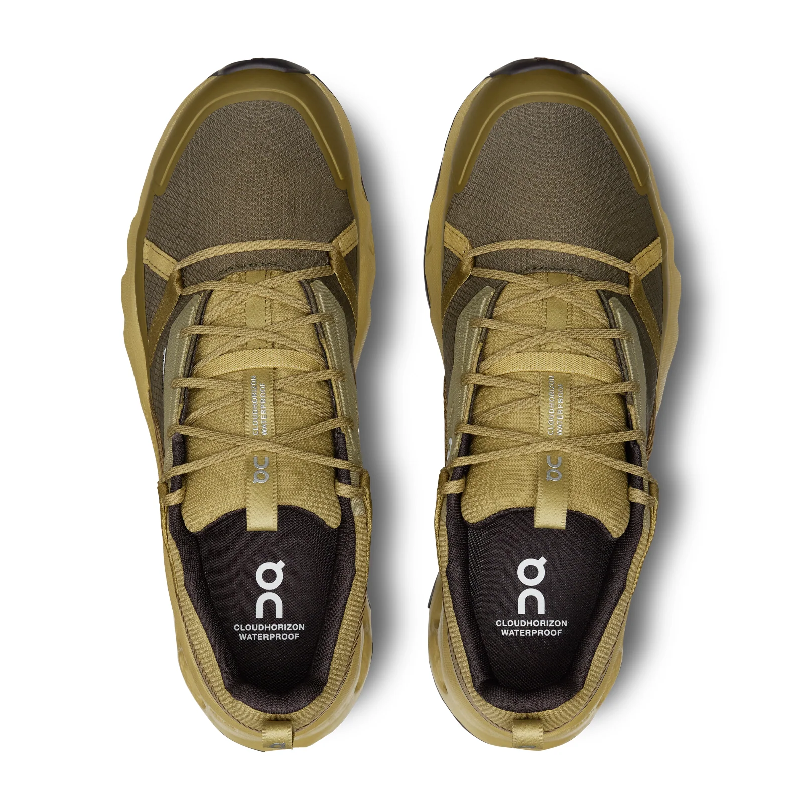 On Running Cloudhorizon Waterproof Running Shoe (Men) - Safari/Olive - Image 5