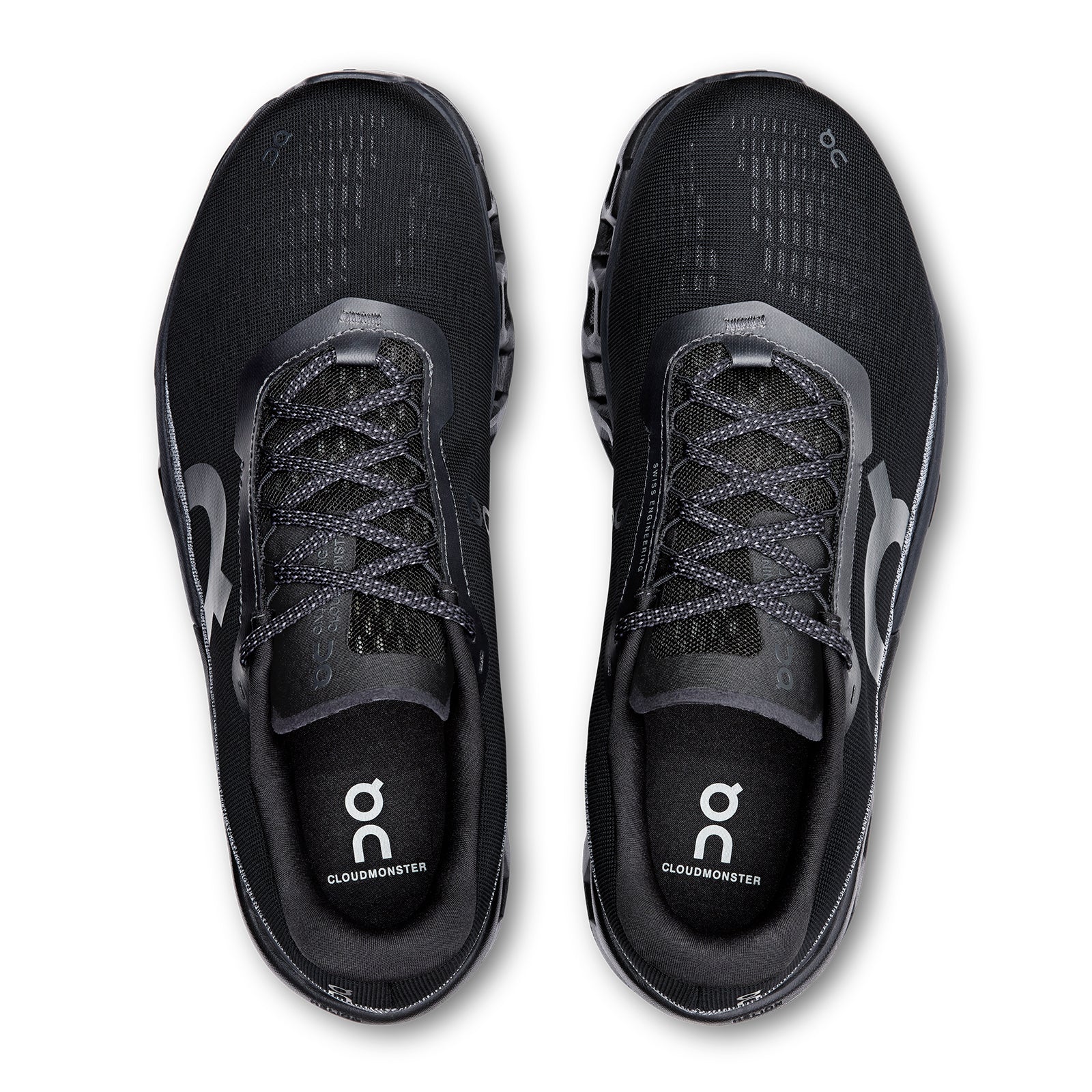 On Running Cloudmonster 2 Running Shoe (Men) - Black/Black - Image 4
