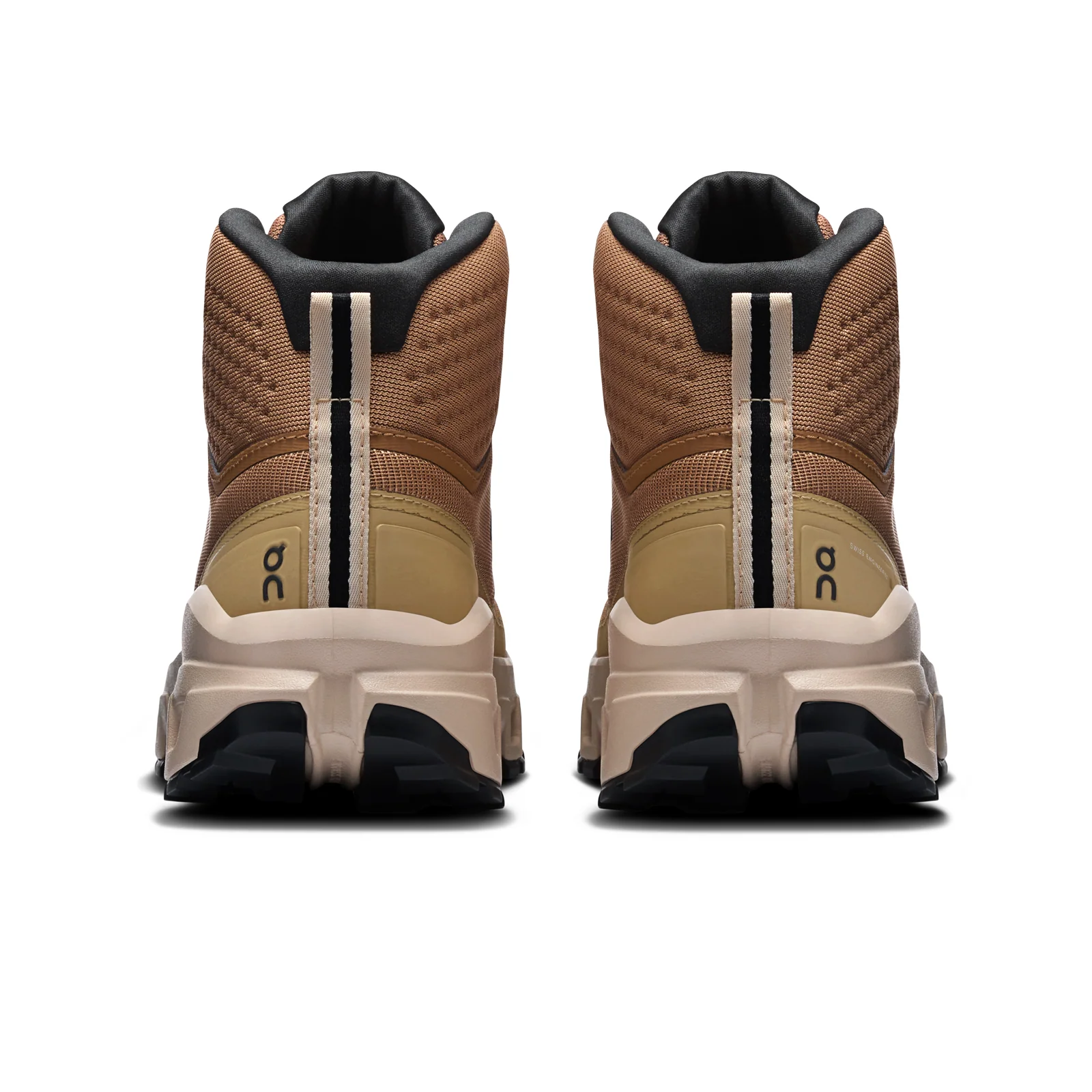 On Running Cloudrock Mid Waterproof Hiking Shoe (Women) - Sphinx/Sand - Image 4