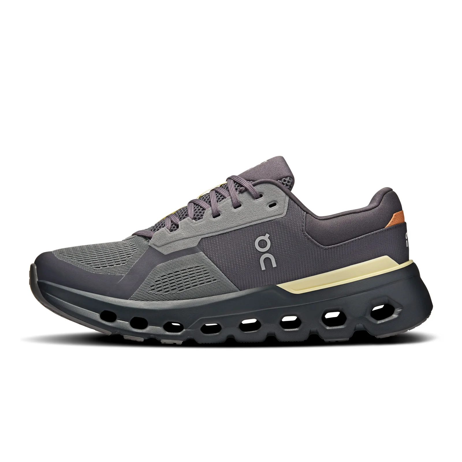 On Running Cloudrunner 2 Running Shoe (Men) - Rock/Tangerine - Image 2