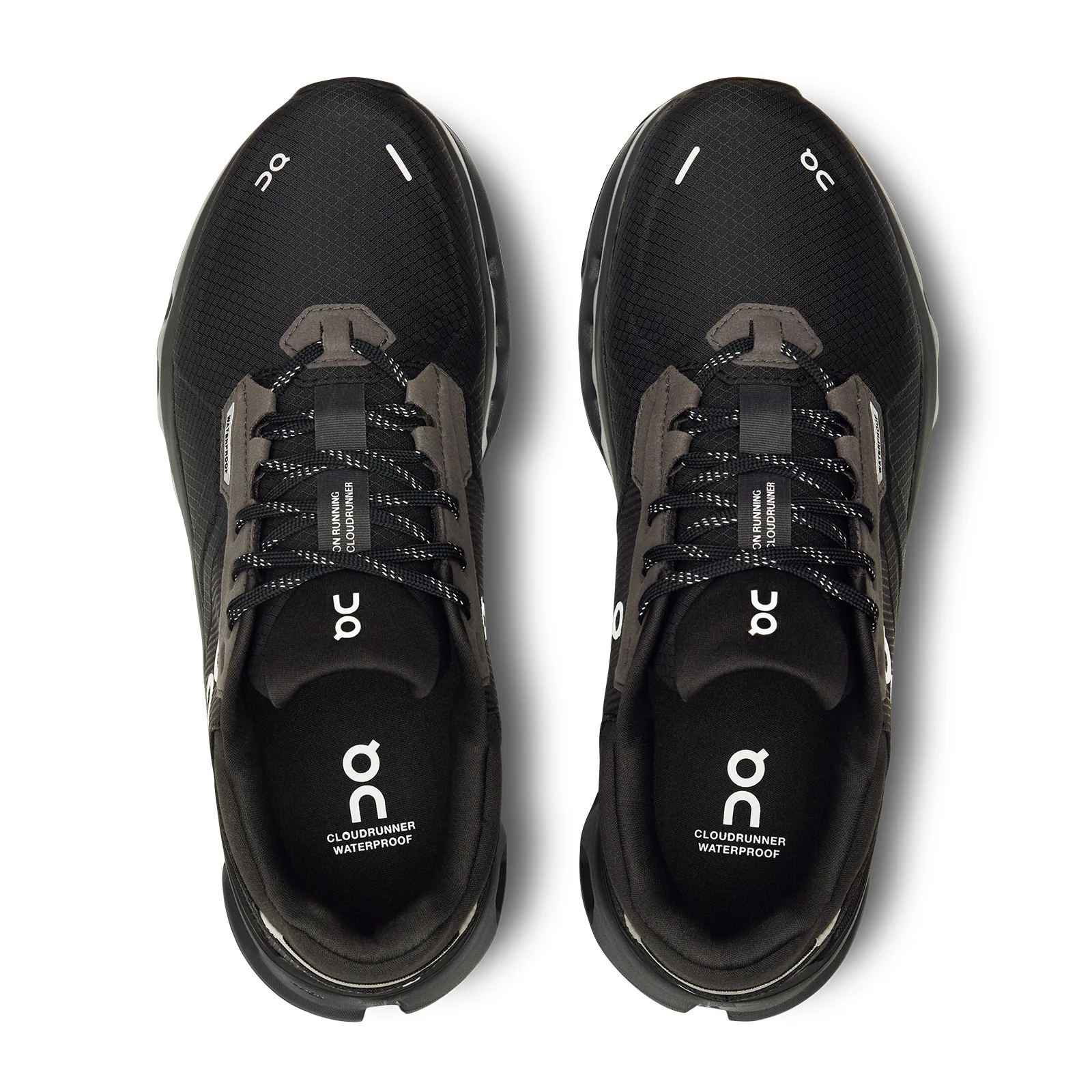On Running Cloudrunner 2 Waterproof Running Shoe (Women) - Magnet/Black - Image 3