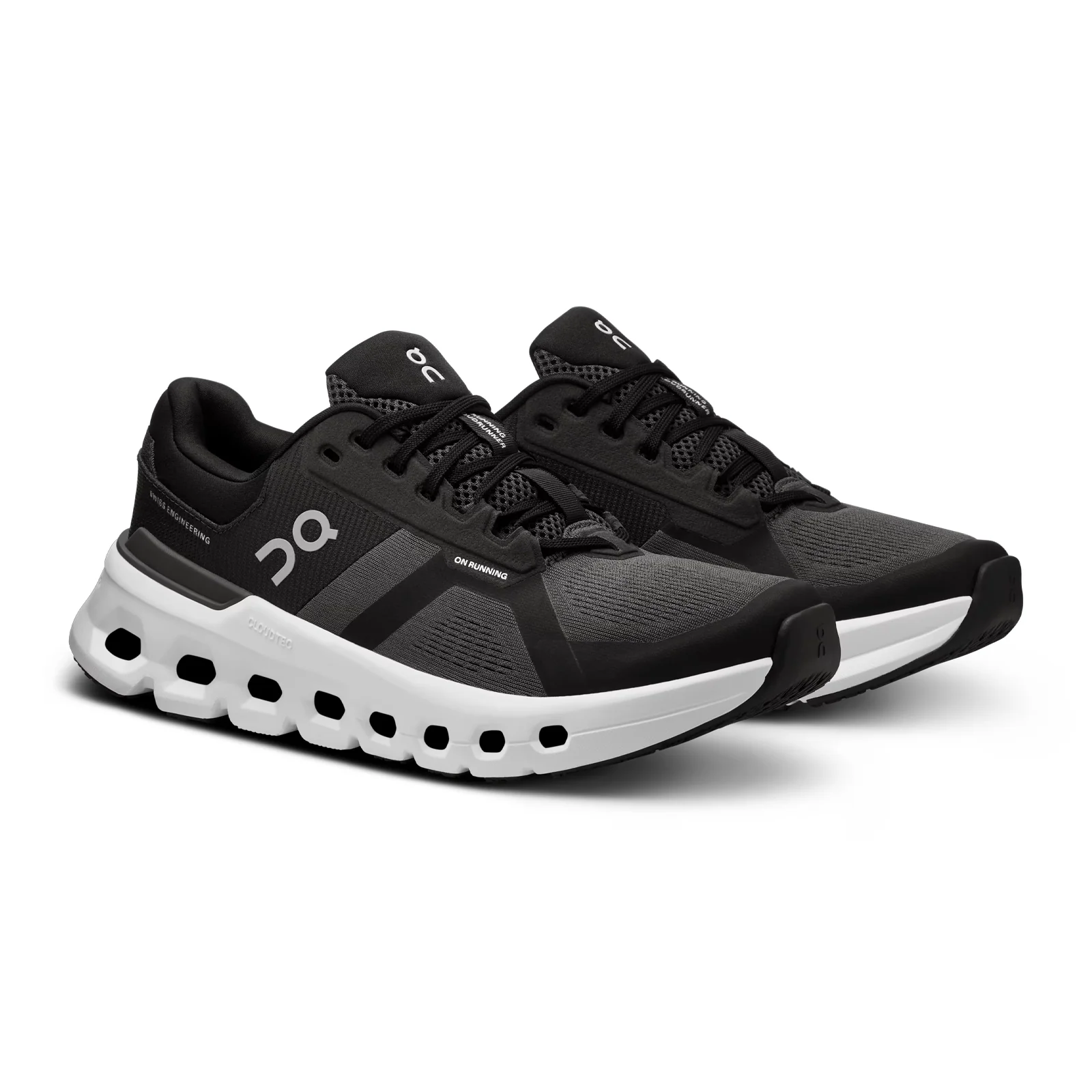 On Running Cloudrunner 2 Wide Running Shoe (Women) - Eclipse/Black - Image 3