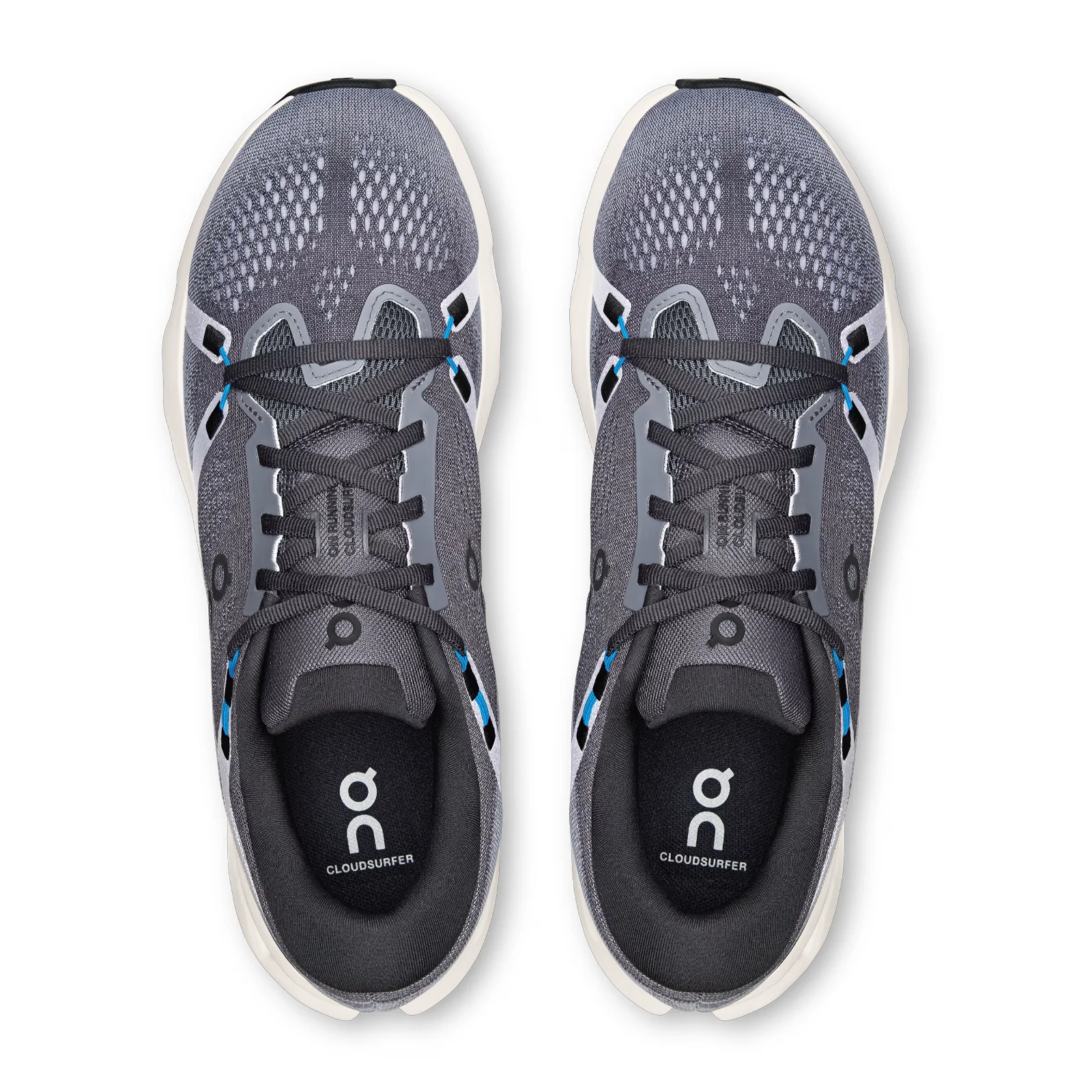 On Running Cloudsurfer 2 Running Shoe (Men) - Black/Malibu - Image 5