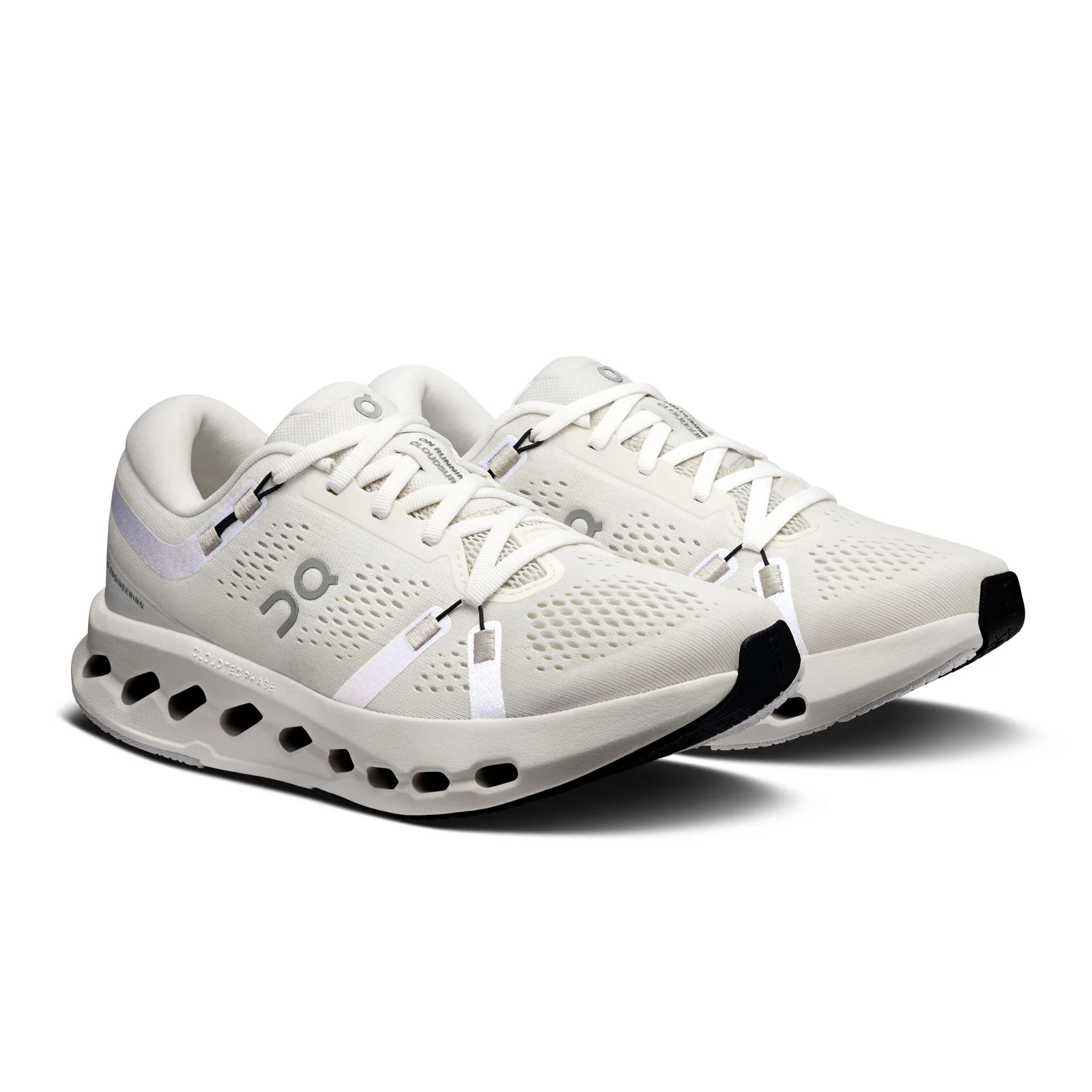 On Running Cloudsurfer 2 Running Shoe (Women) - Ivory/Ivory - Image 3