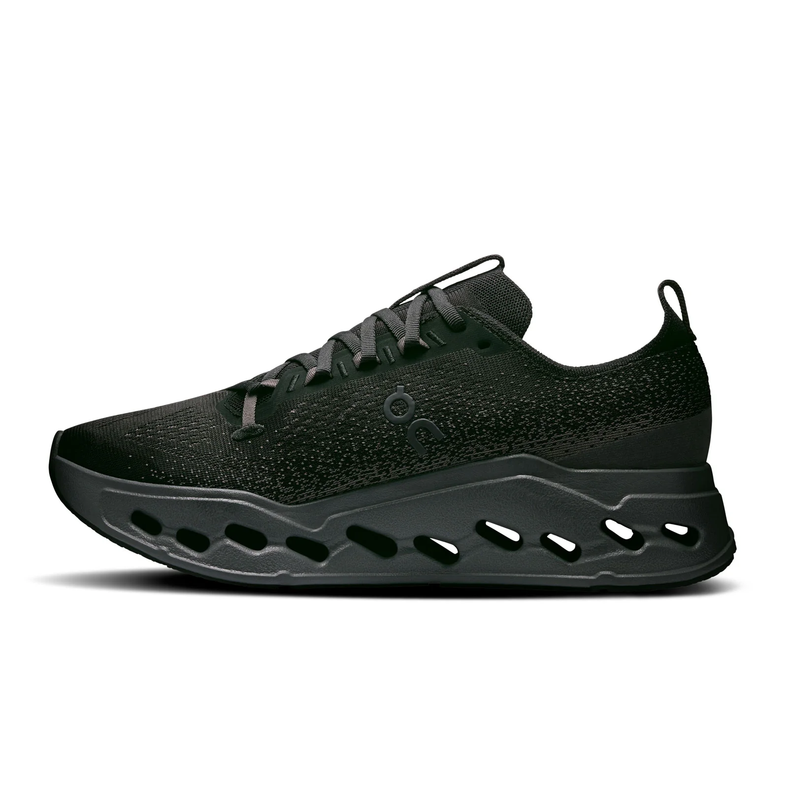 On Running Cloudsurfer Max Wide Running Shoe (Men) - Black/Eclipse - Image 2