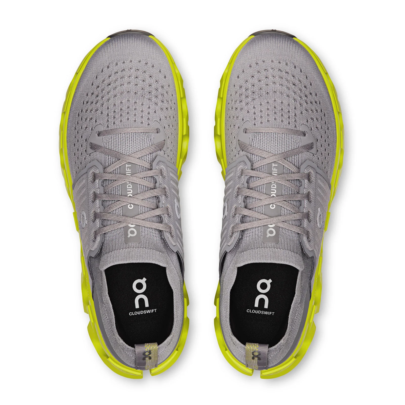 On Running Cloudswift 4 Running Shoe (Men) - Alloy/Lime - Image 5