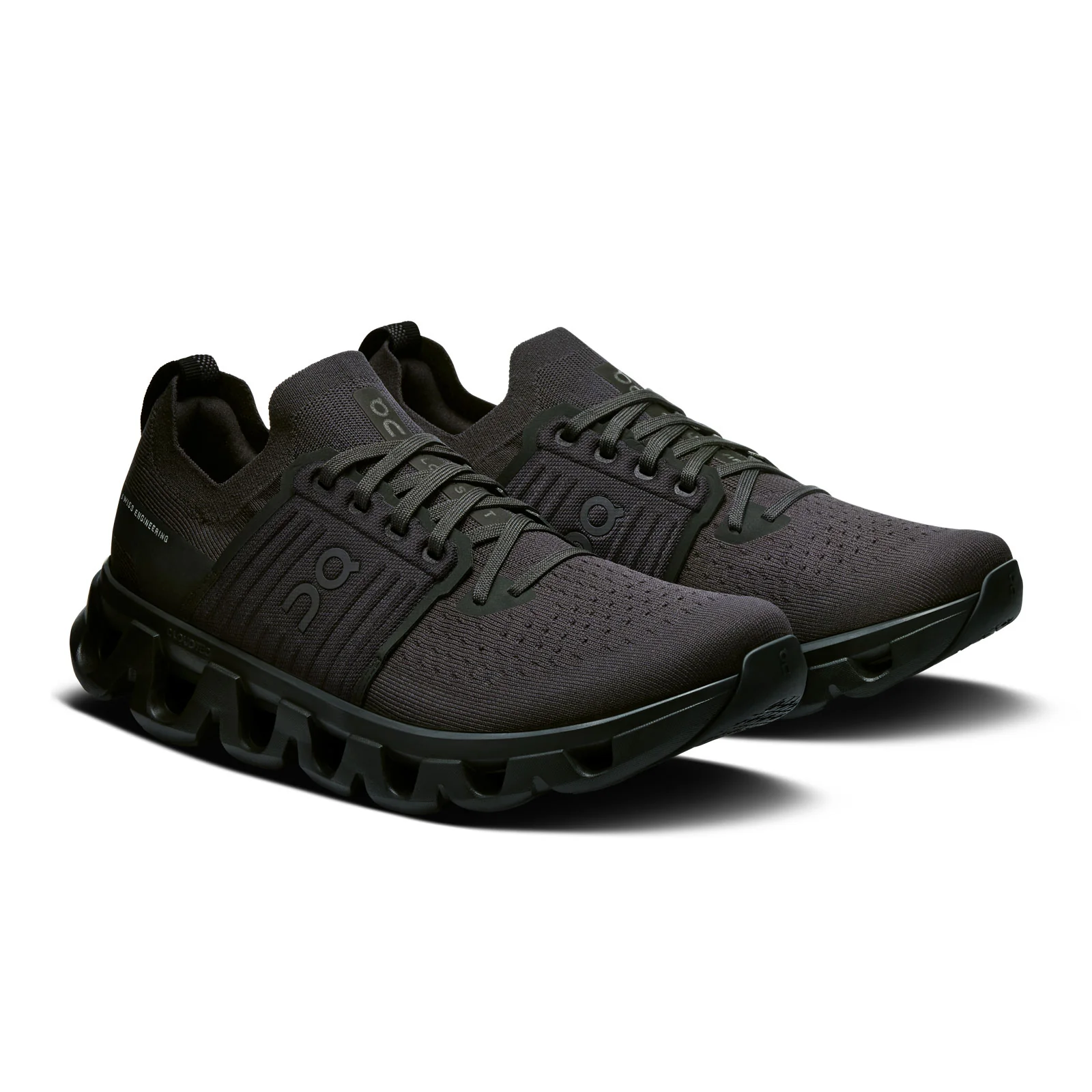 On Running Cloudswift 4 Running Shoe (Men) - Black/Eclipse - Image 3