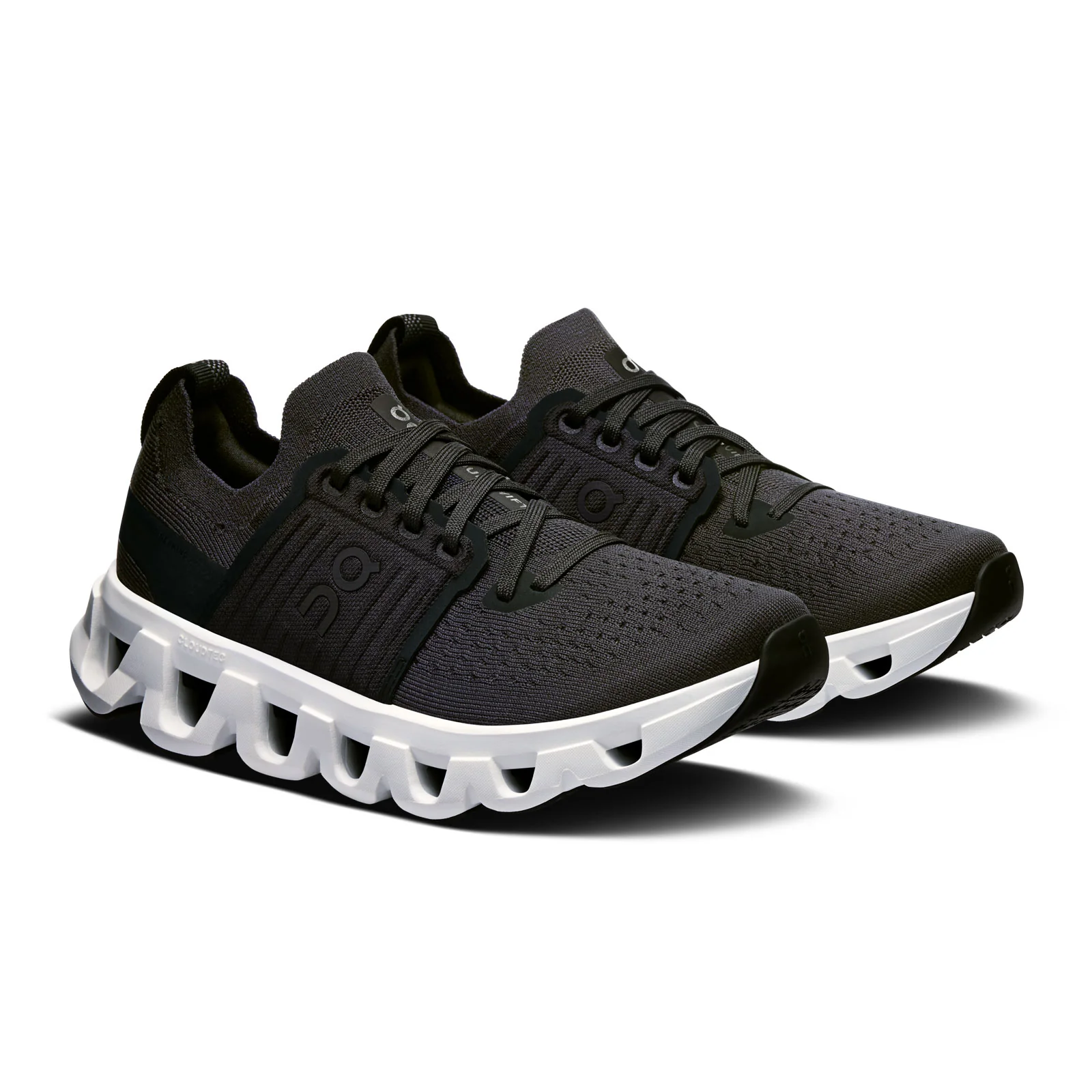 On Running Cloudswift 4 Running Shoe (Women) - Black/White - Image 3