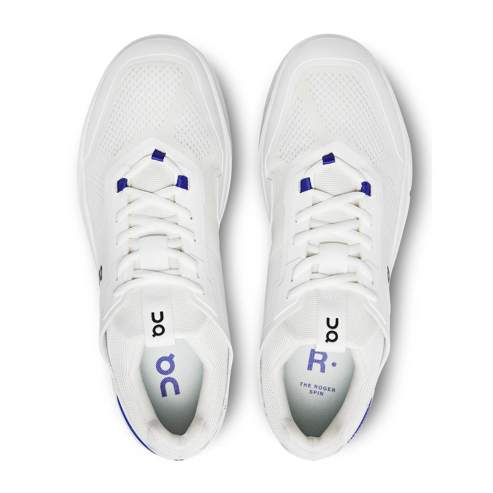 On Running The ROGER Spin Sneaker (Women) - Undyed-White/Indigo - Image 3