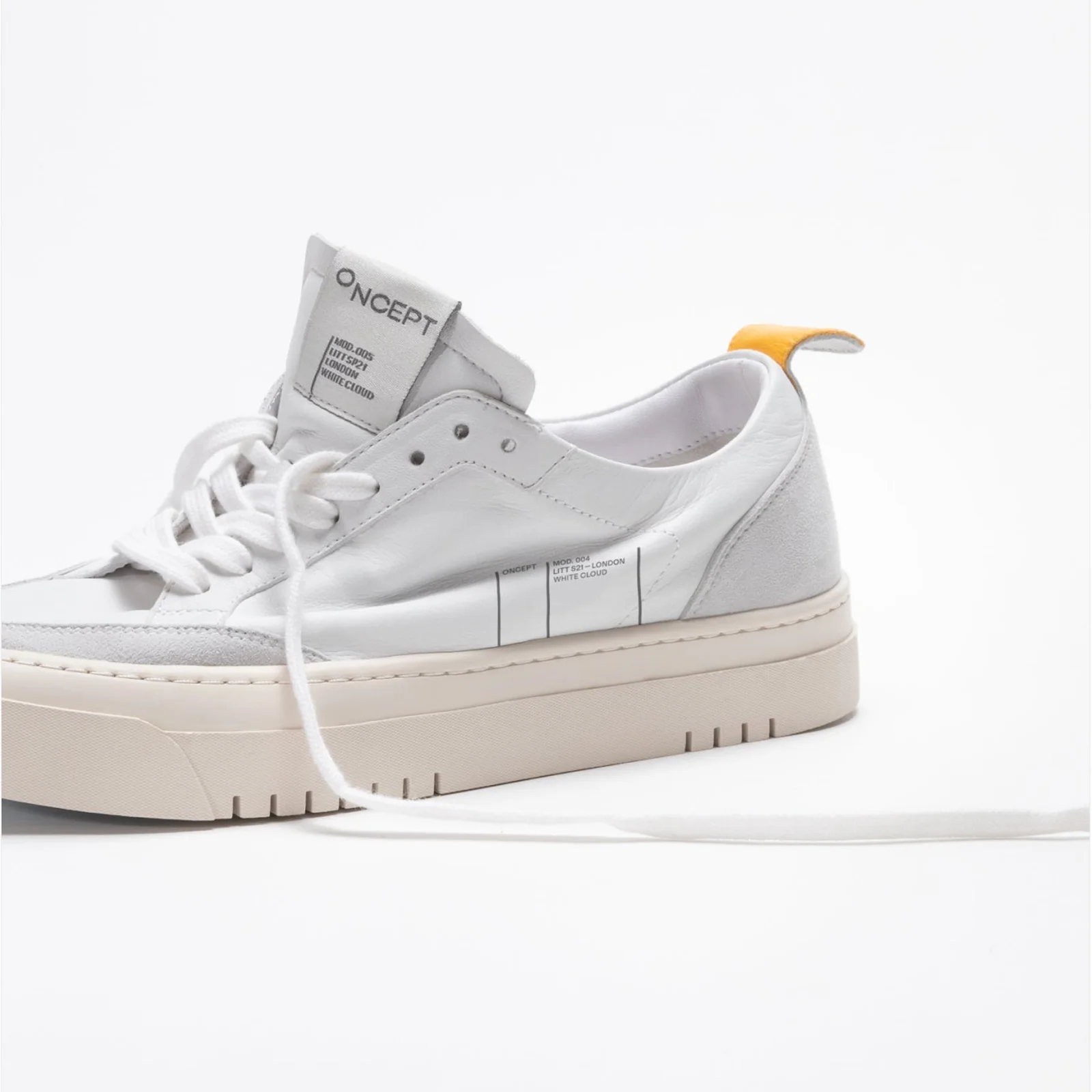 Oncept London Sneaker (Women) - White Cloud - Image 5