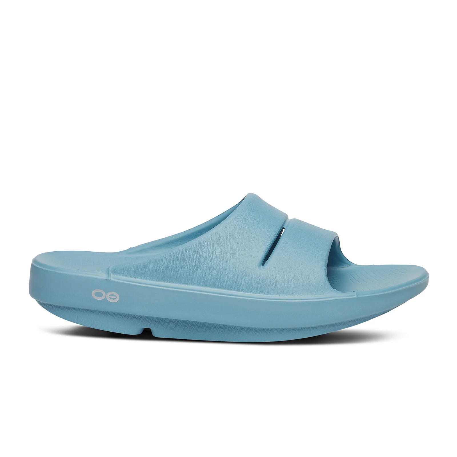 Oofos OOahh Slide Sandal (Unisex) - Ocean Blue