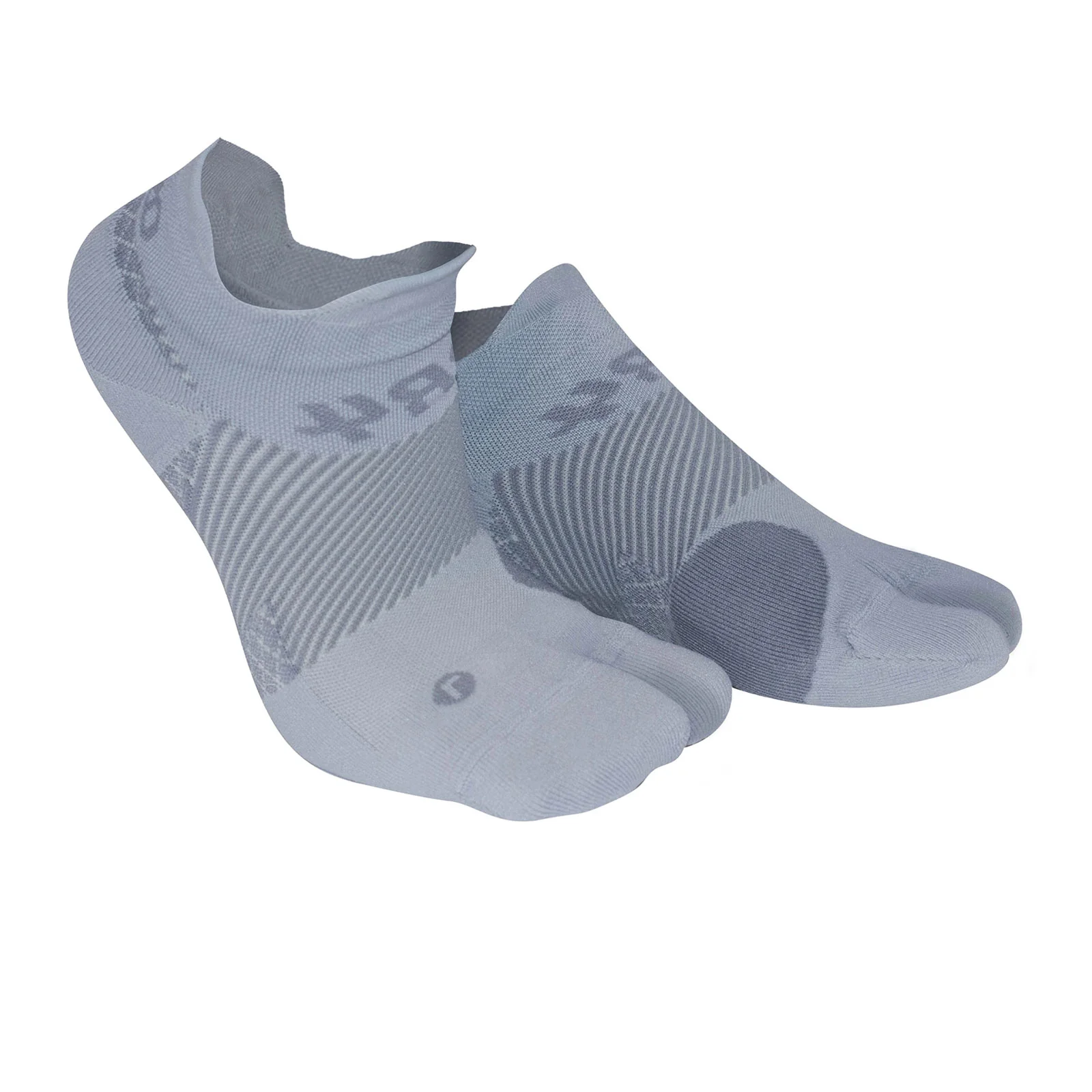 OS1st BR4 Bunion Relief No Show Sock (Unisex) - Grey