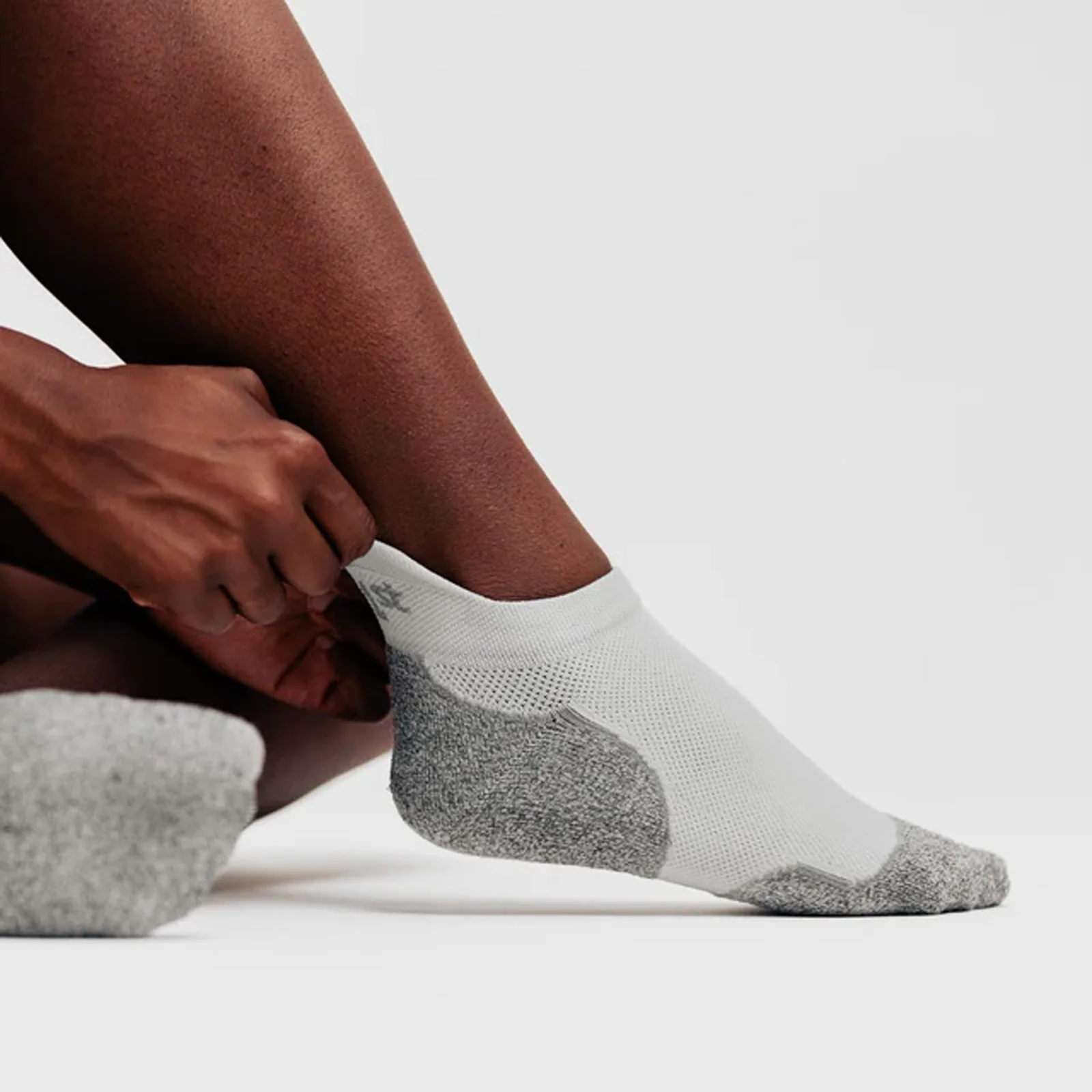 OS1st Dermasox Lotion Sock (Unisex) - Grey - Image 3