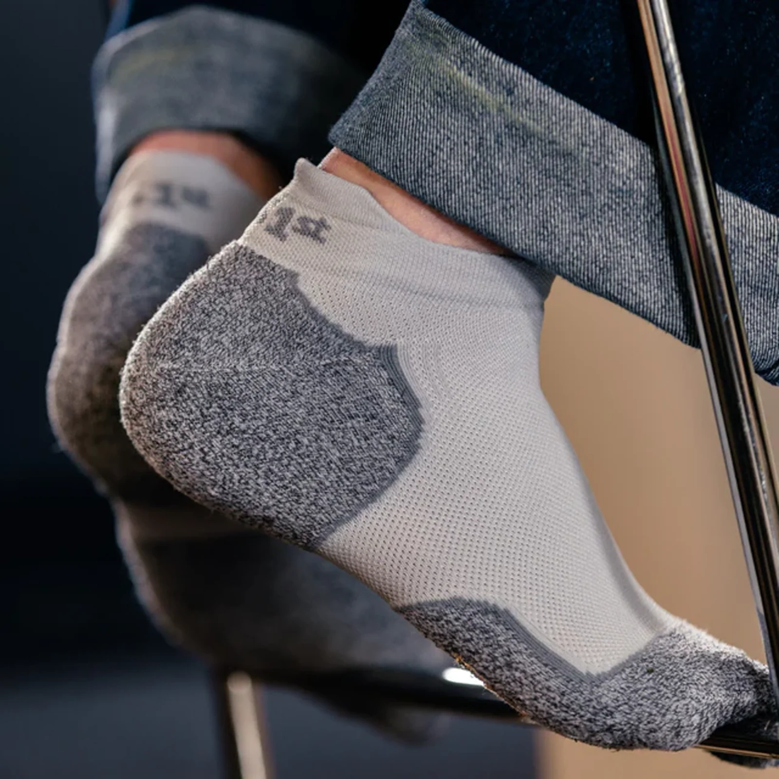 OS1st Dermasox Lotion Sock (Unisex) - Grey - Image 5