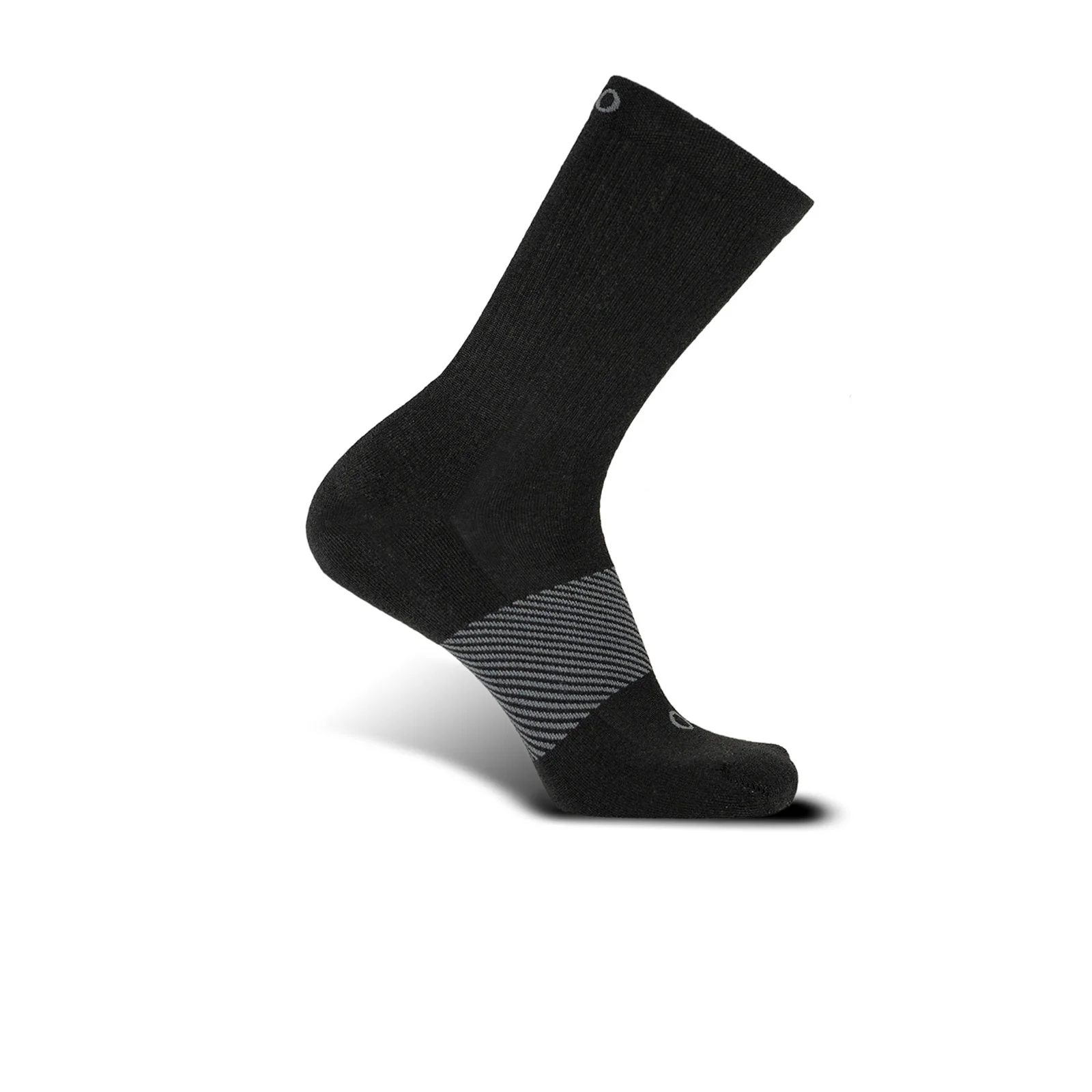 OS1st Wicked Comfort Crew Sock (Unisex) - Black