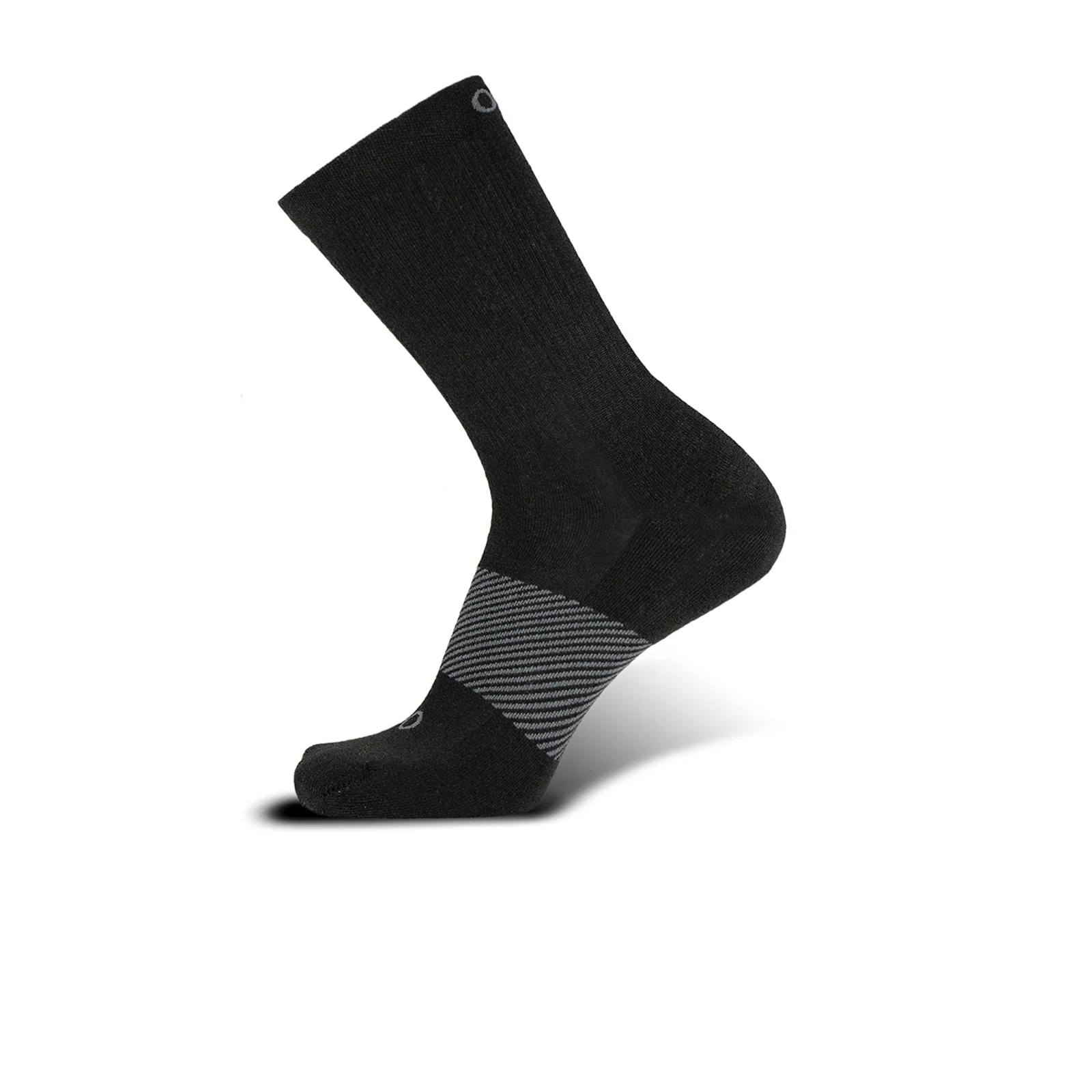 OS1st Wicked Comfort Crew Sock (Unisex) - Black - Image 2