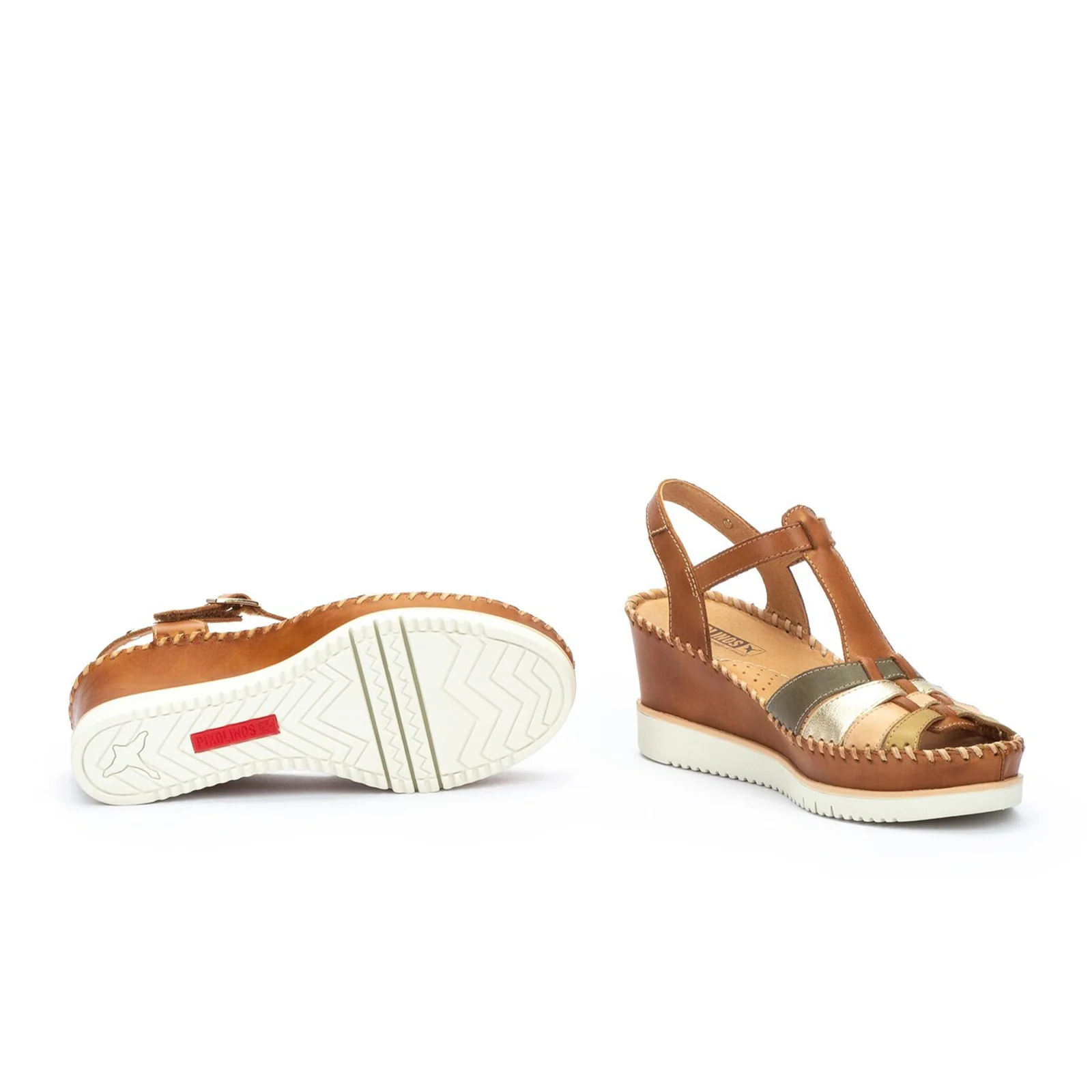 Pikolinos Aguadulce W3Z-1836C1 Wedge Sandal (Women) - Brandy - Image 5