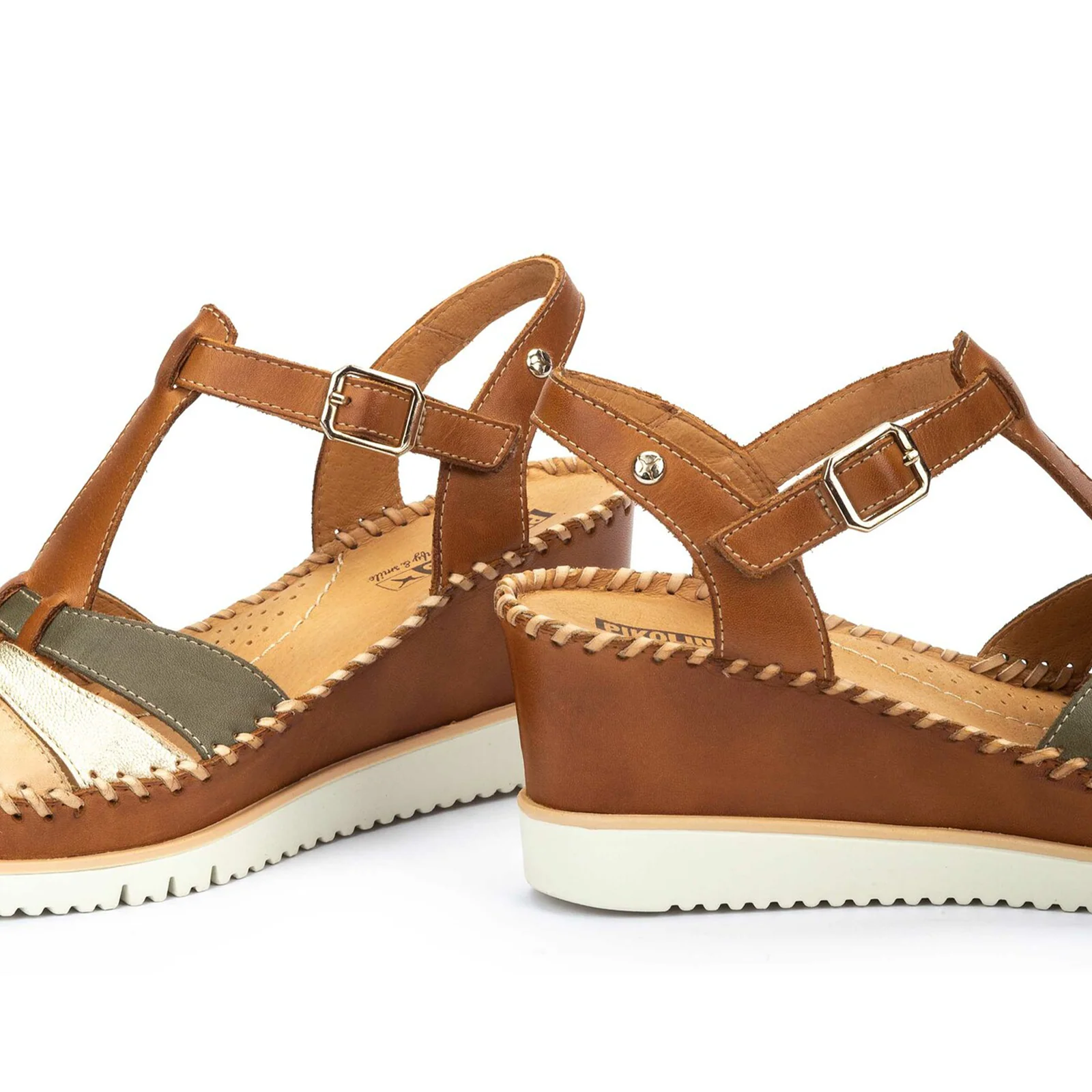 Pikolinos Aguadulce W3Z-1836C1 Wedge Sandal (Women) - Brandy - Image 7